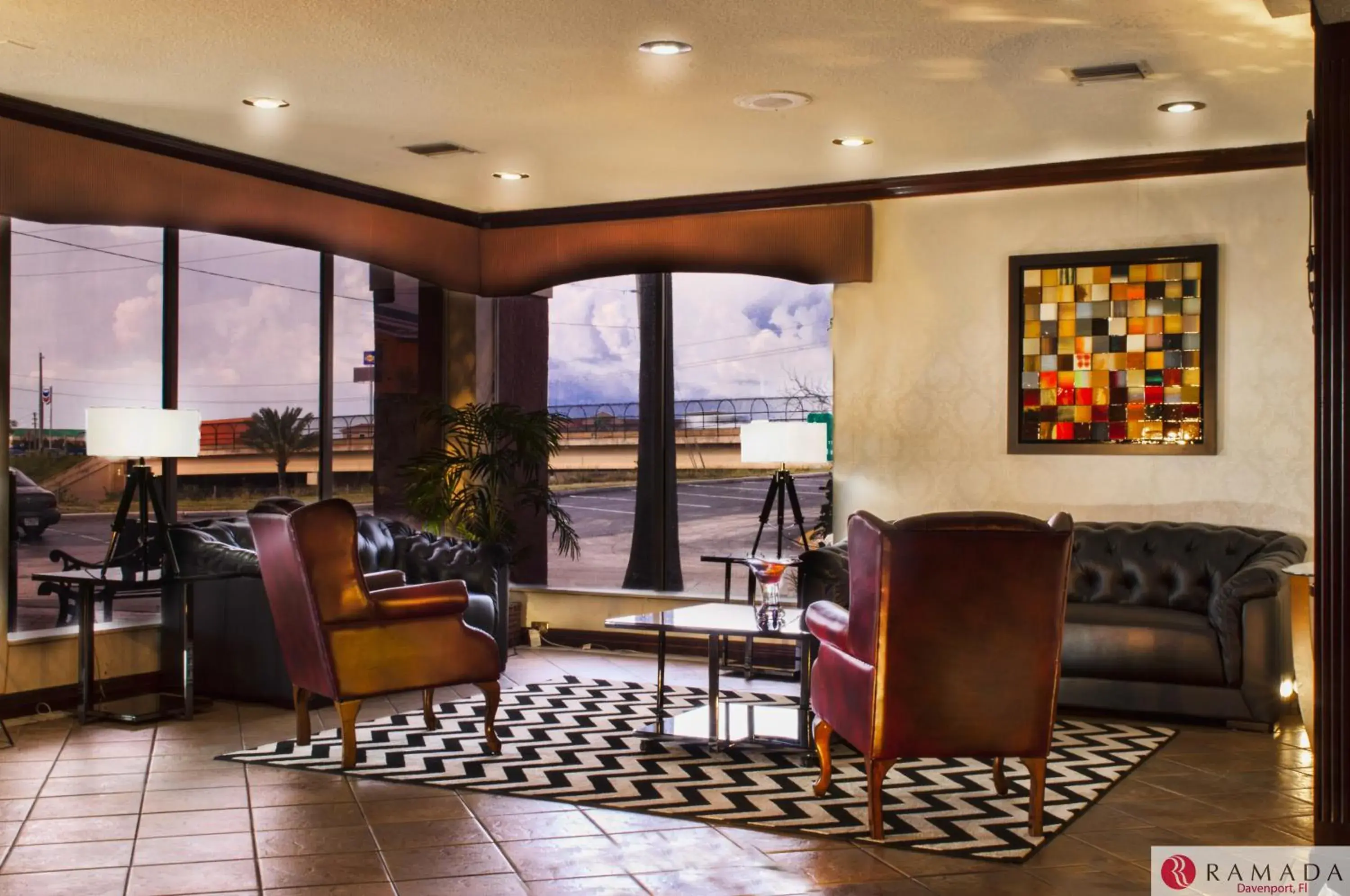 Lobby or reception in Ramada by Wyndham Davenport Orlando South