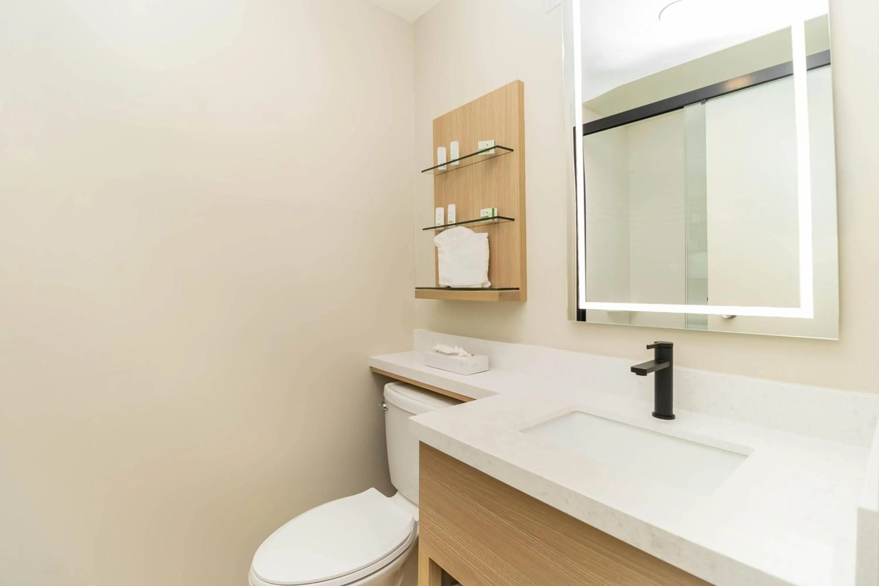 Bathroom in Ramada by Wyndham Davenport Orlando South