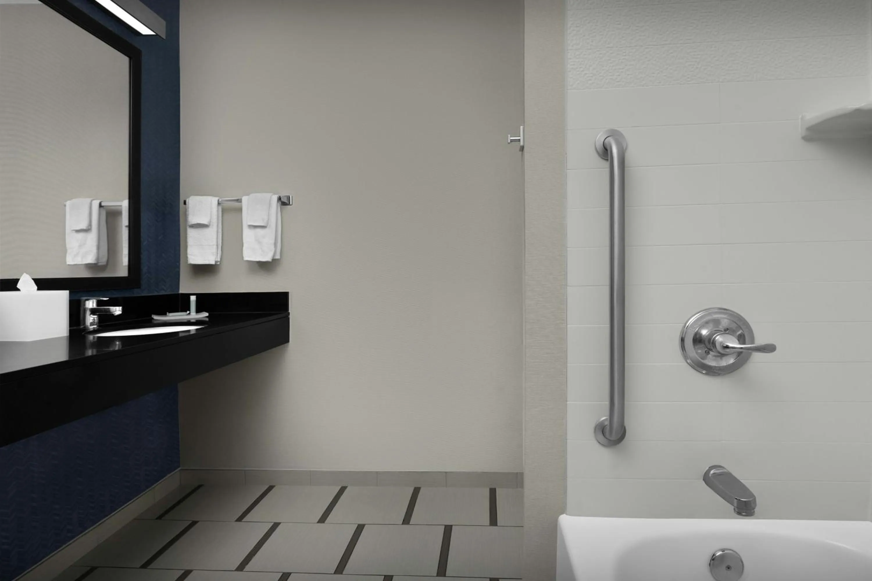 Bathroom in Fairfield Inn and Suites by Marriott Emporia I-95