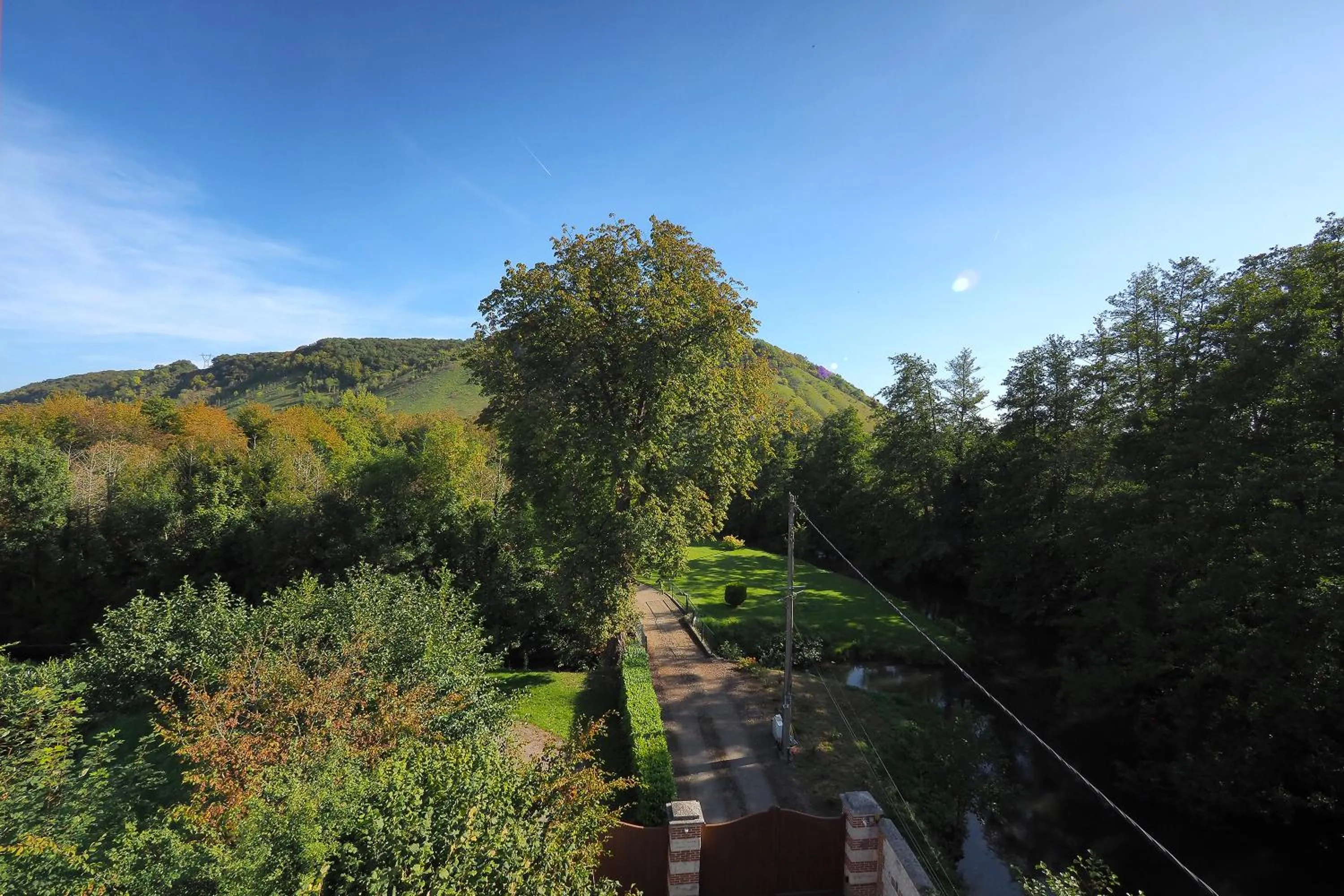 Mountain view in Au Moulin de l'Andelle