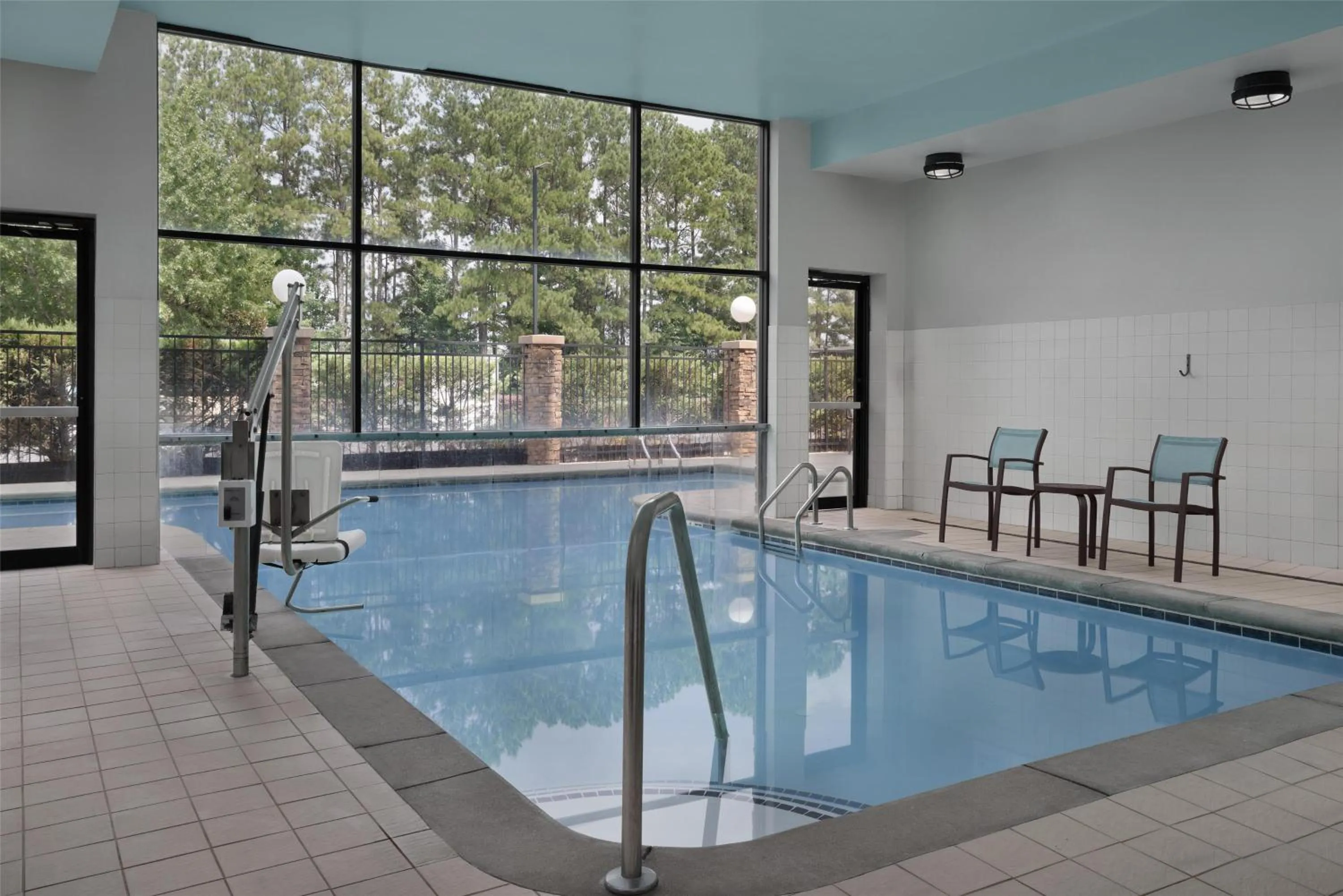 Pool view in Hilton Garden Inn Atlanta West/Lithia Springs