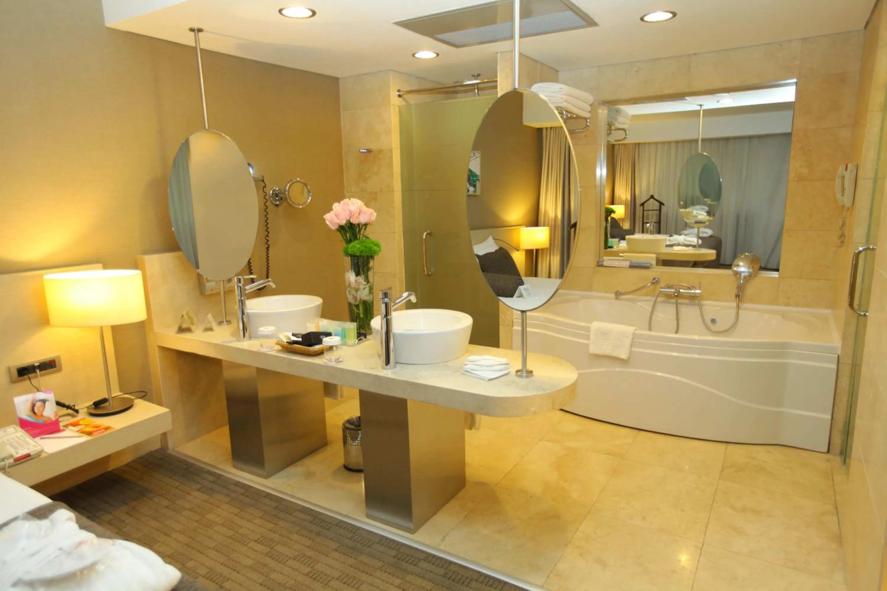 Bathroom in CPAnkara Hotel