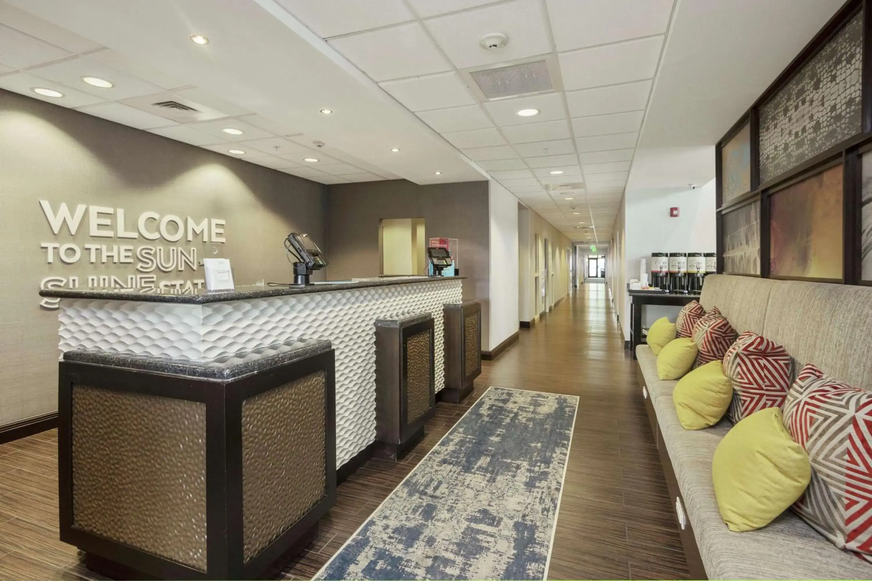 Lobby or reception in Hampton Inn & Suites Orlando-Apopka Lobby or reception in Hampton Inn & Suites Orlando-Apopka