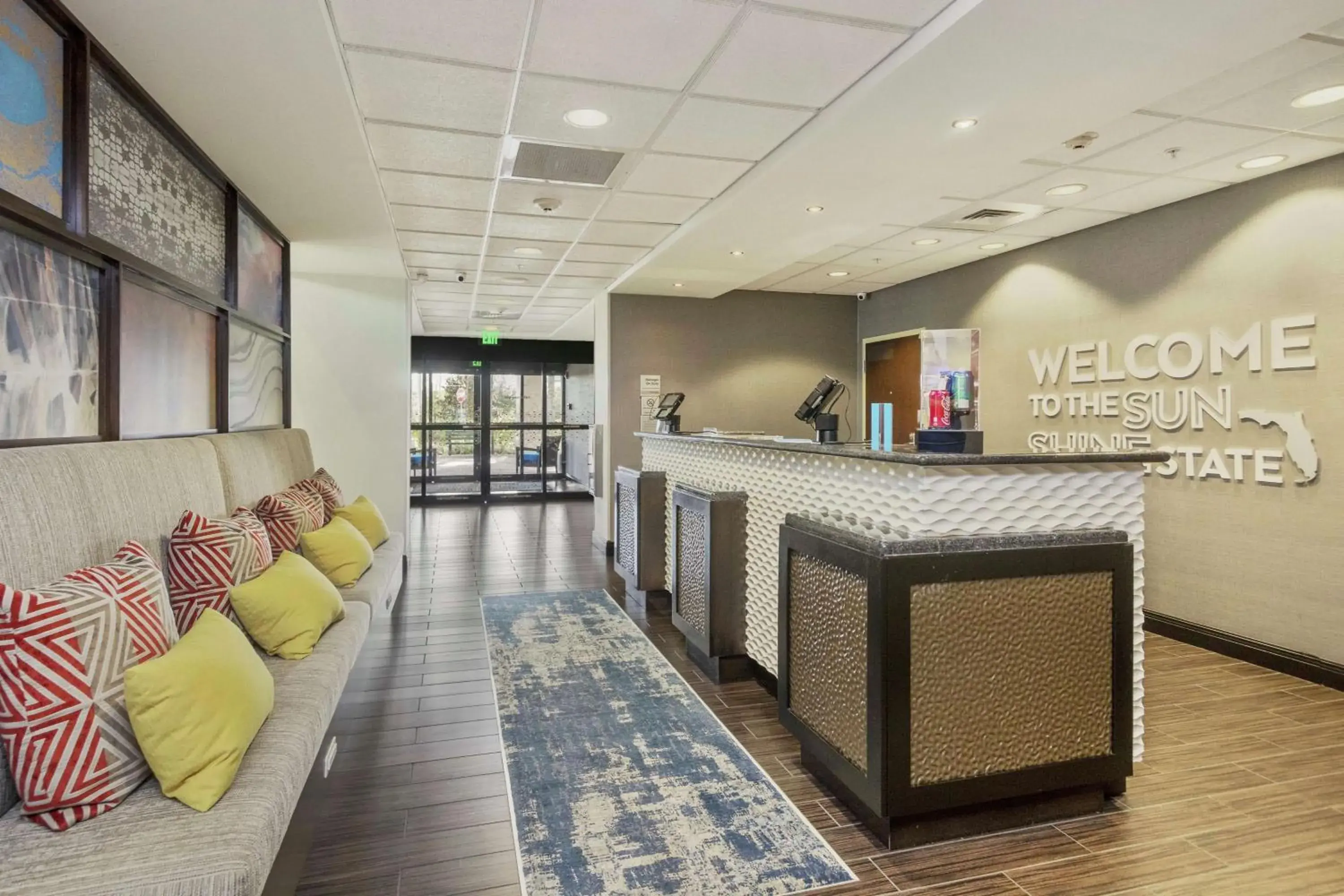 Lobby or reception in Hampton Inn & Suites Orlando-Apopka Lobby or reception in Hampton Inn & Suites Orlando-Apopka
