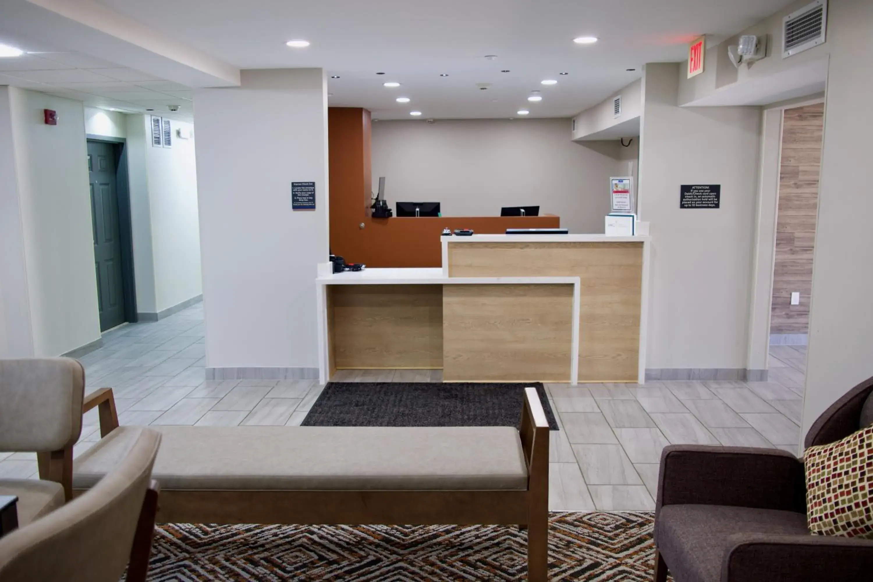 Lobby or reception in Candlewood Suites Harrisonburg by IHG Lobby or reception in Candlewood Suites Harrisonburg by IHG