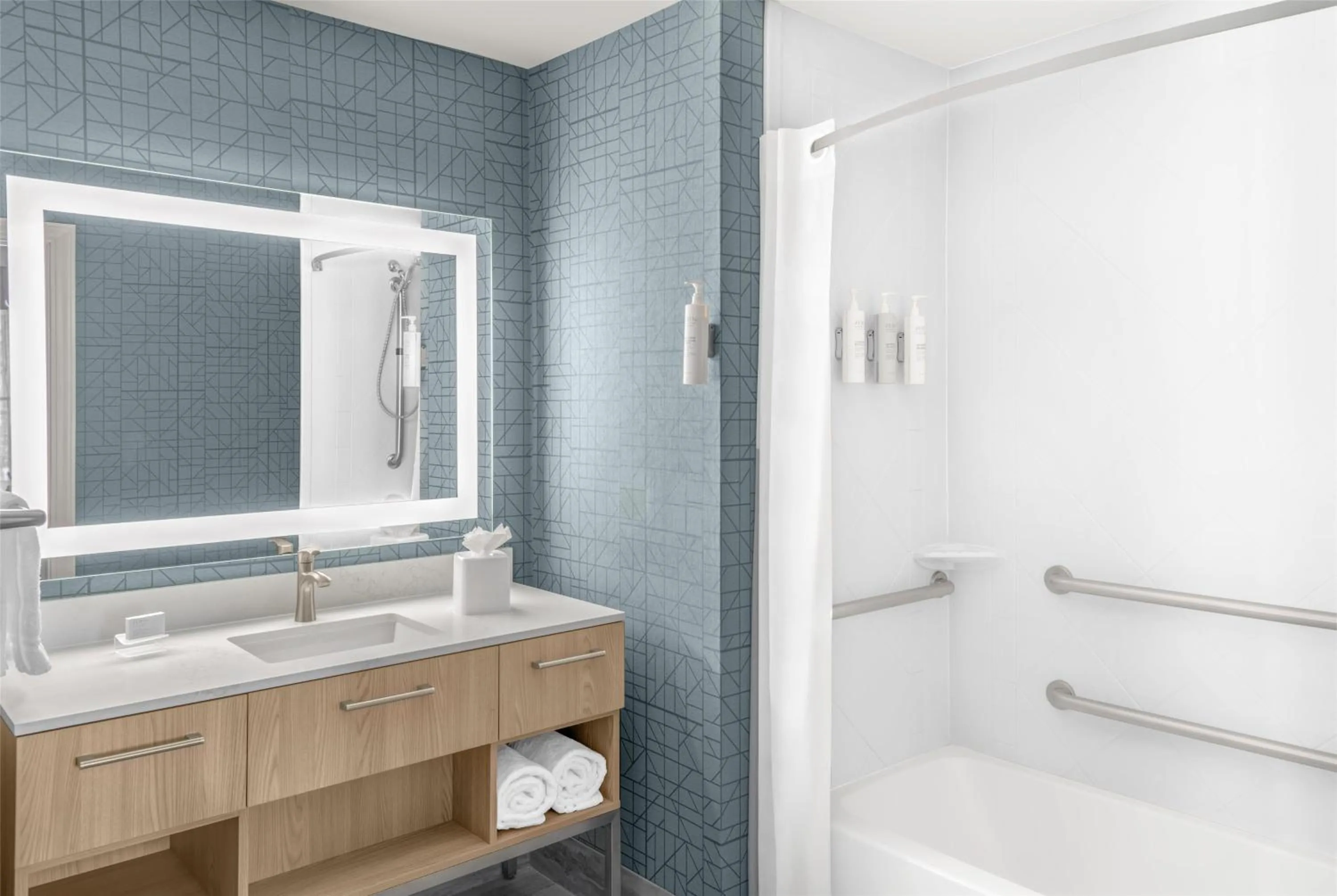 Bathroom in Homewood Suites by Hilton Fayetteville