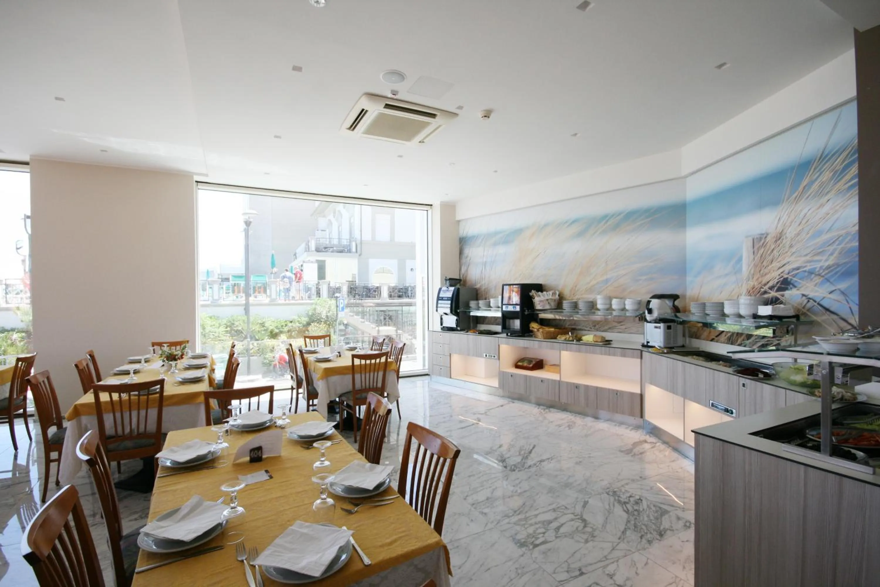 Buffet breakfast in Hotel Excelsior