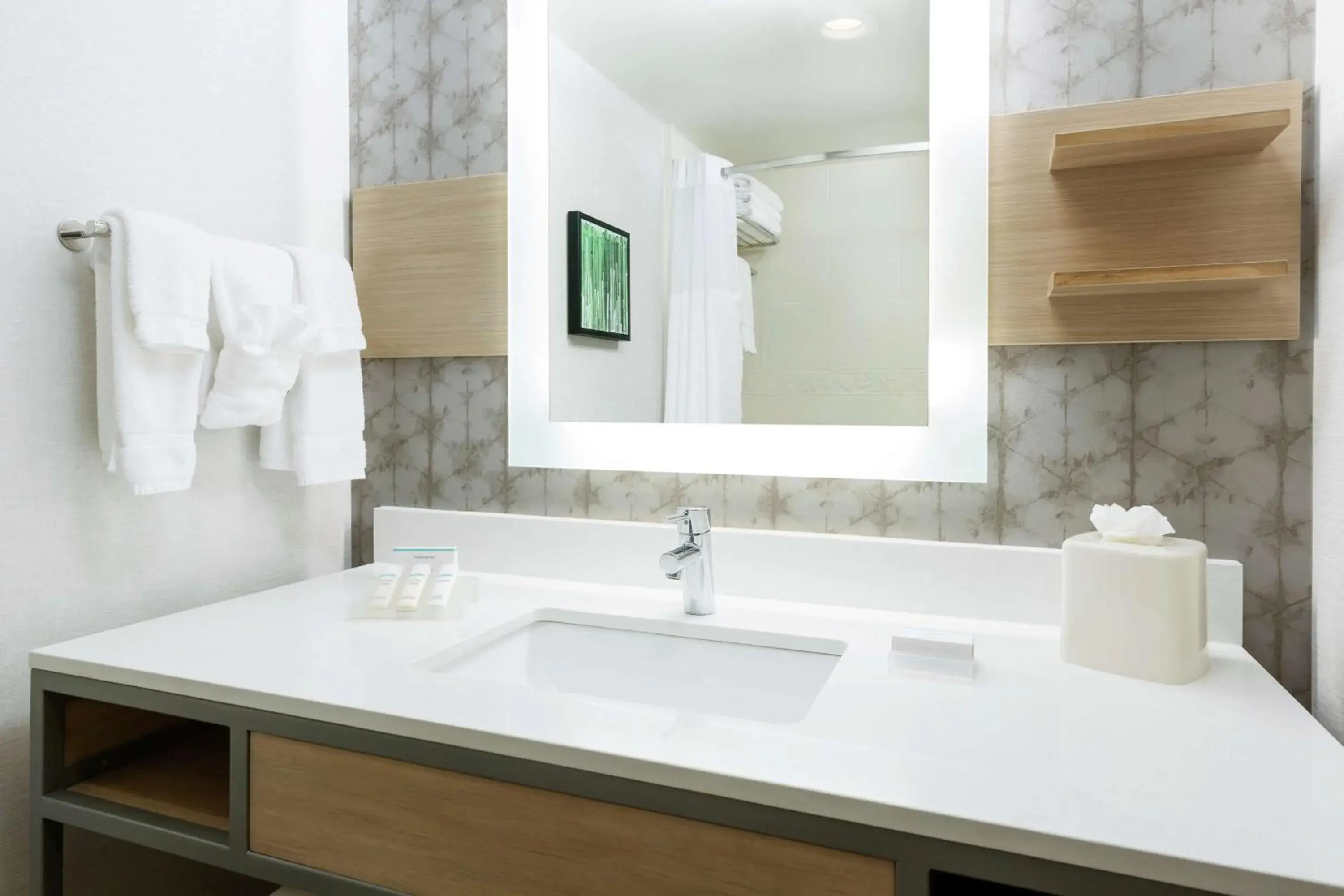 Bathroom in Hilton Garden Inn Greenville Bathroom in Hilton Garden Inn Greenville