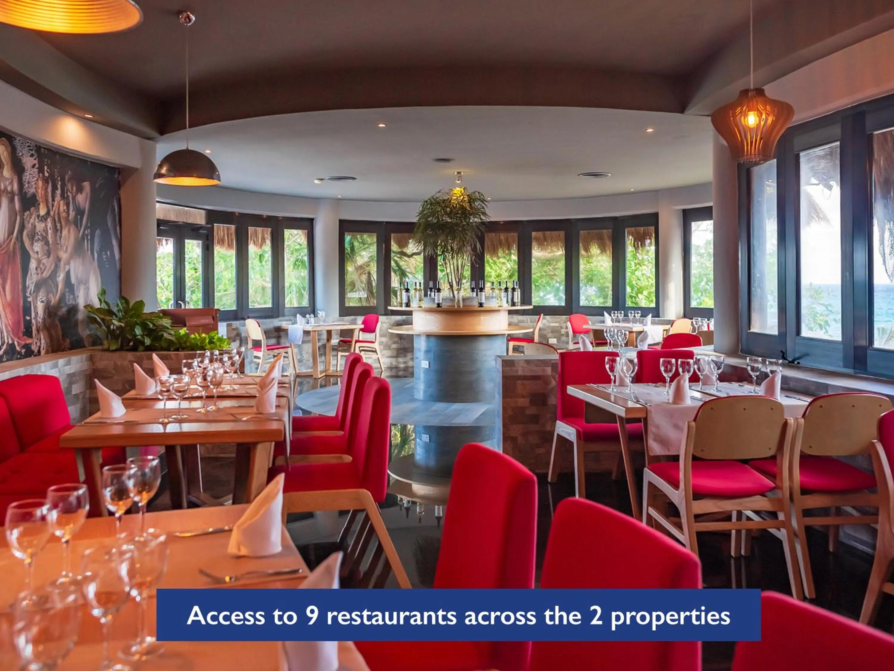 Restaurant/places to eat in The Reef Coco Beach Resort & Spa- Optional All Inclusive