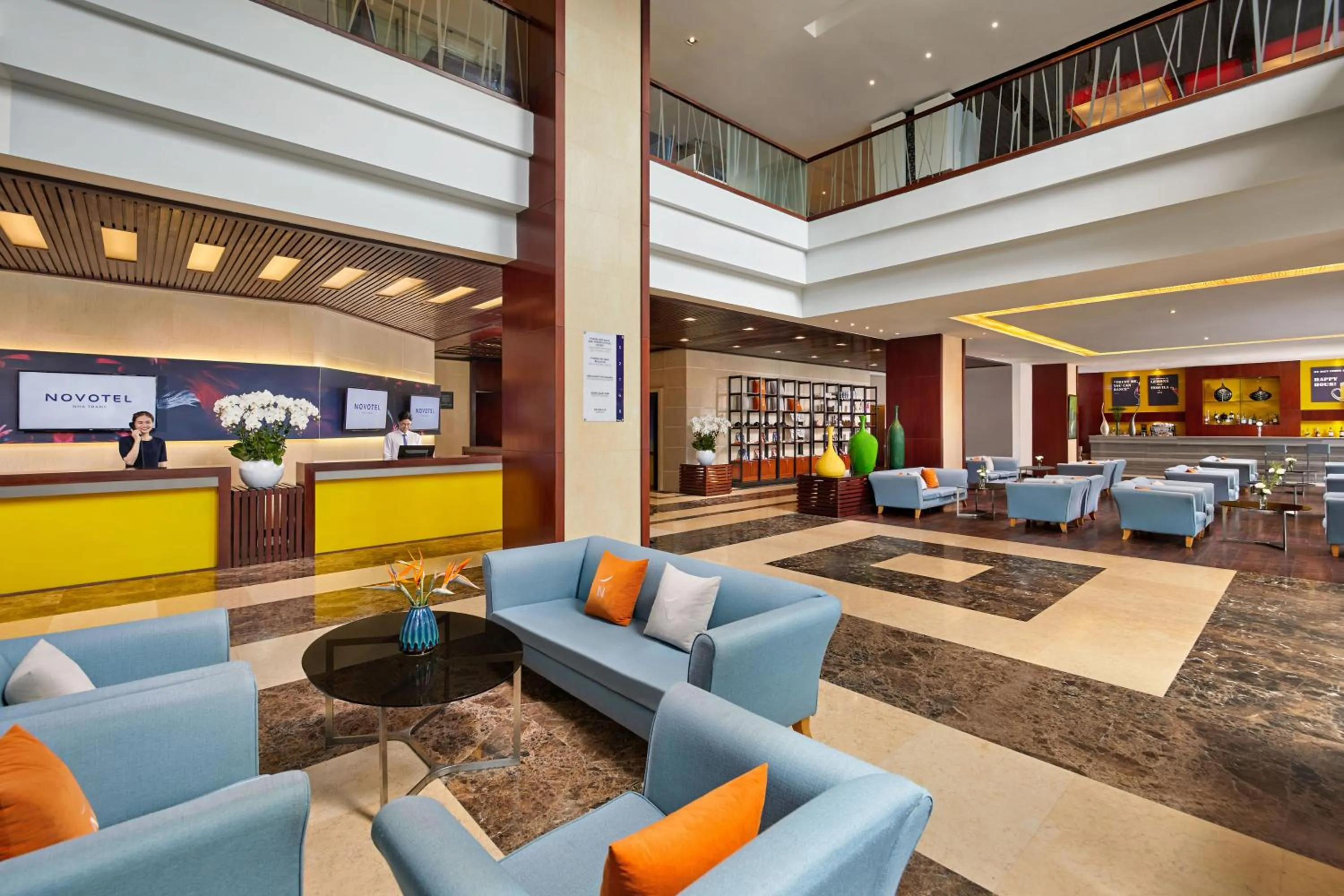 Lobby or reception in Novotel Nha Trang