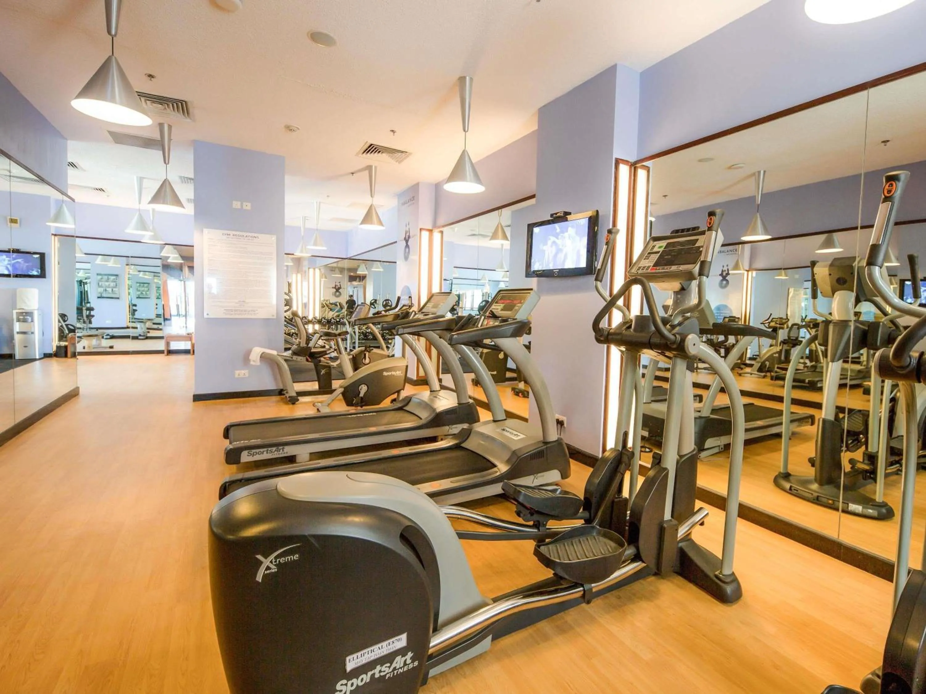 Fitness centre/facilities in Novotel Nha Trang
