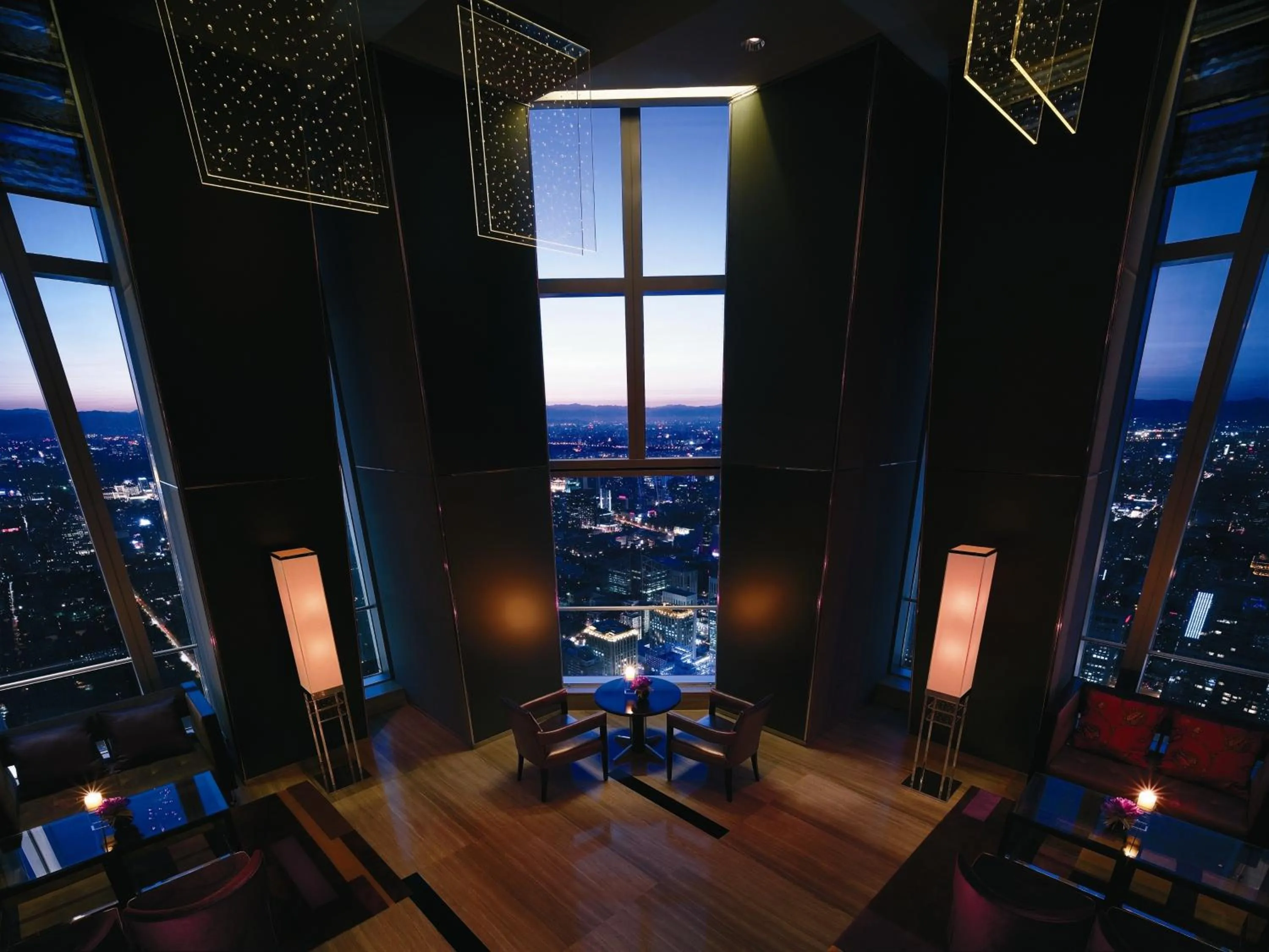 Lounge or bar in China World Summit Wing, Beijing