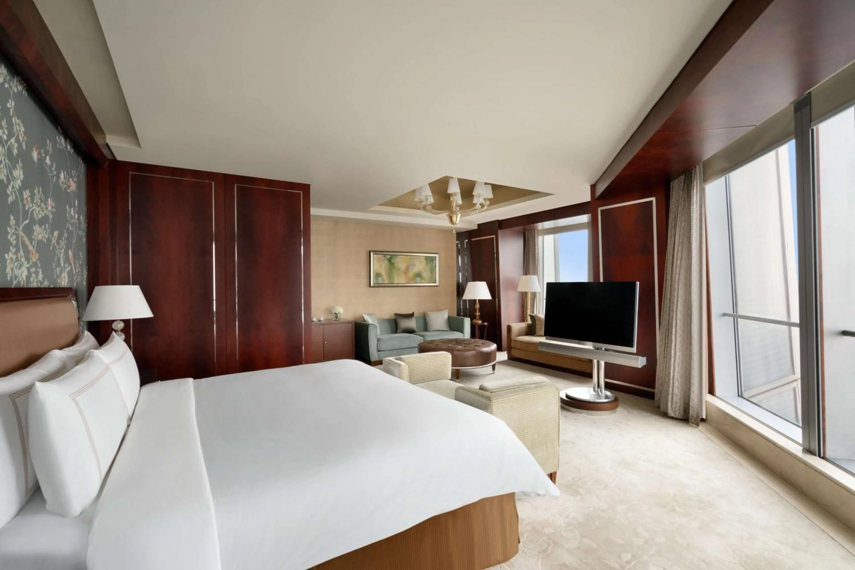 Photo of the whole room, Bed in China World Summit Wing, Beijing