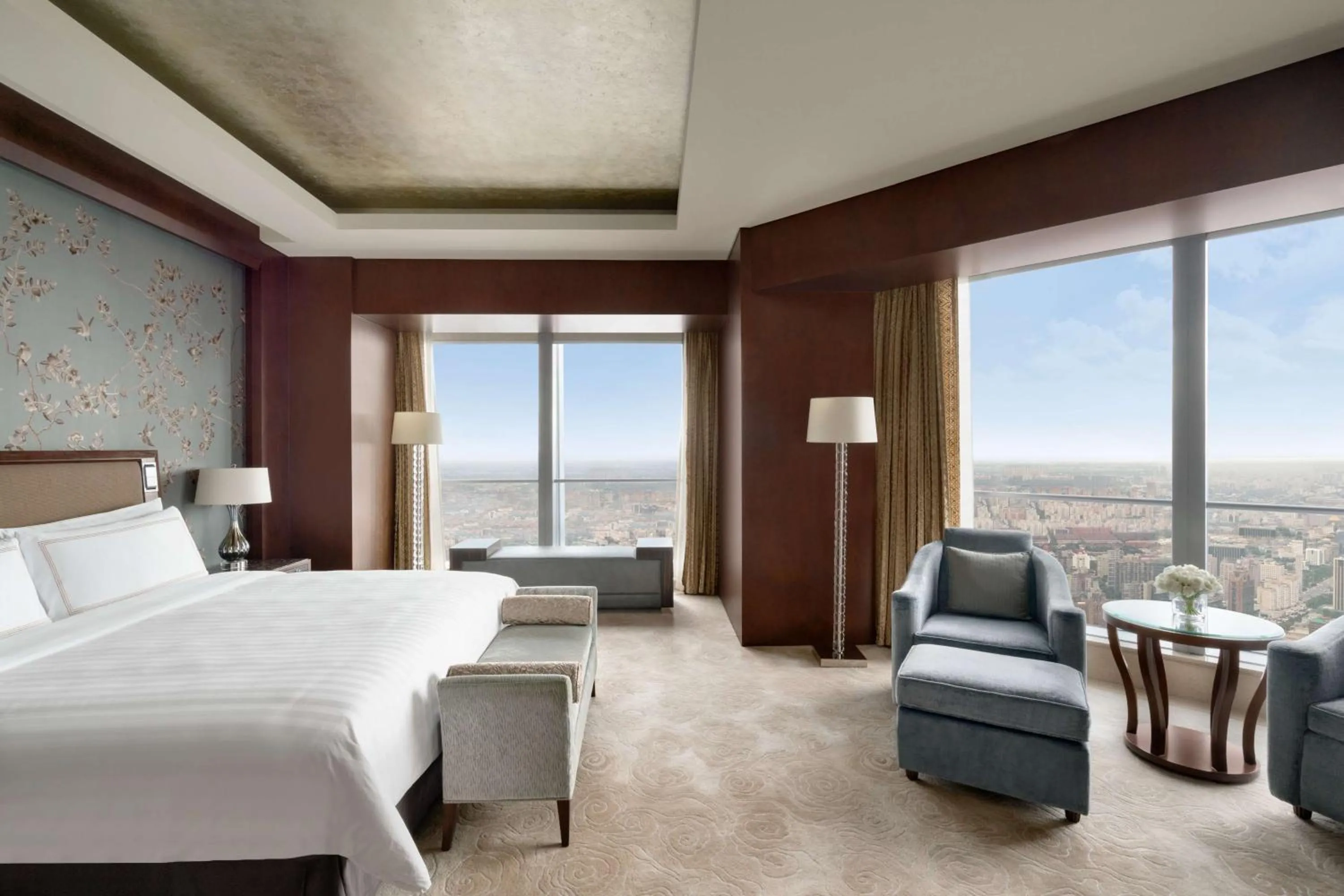 Photo of the whole room, Bed in China World Summit Wing, Beijing