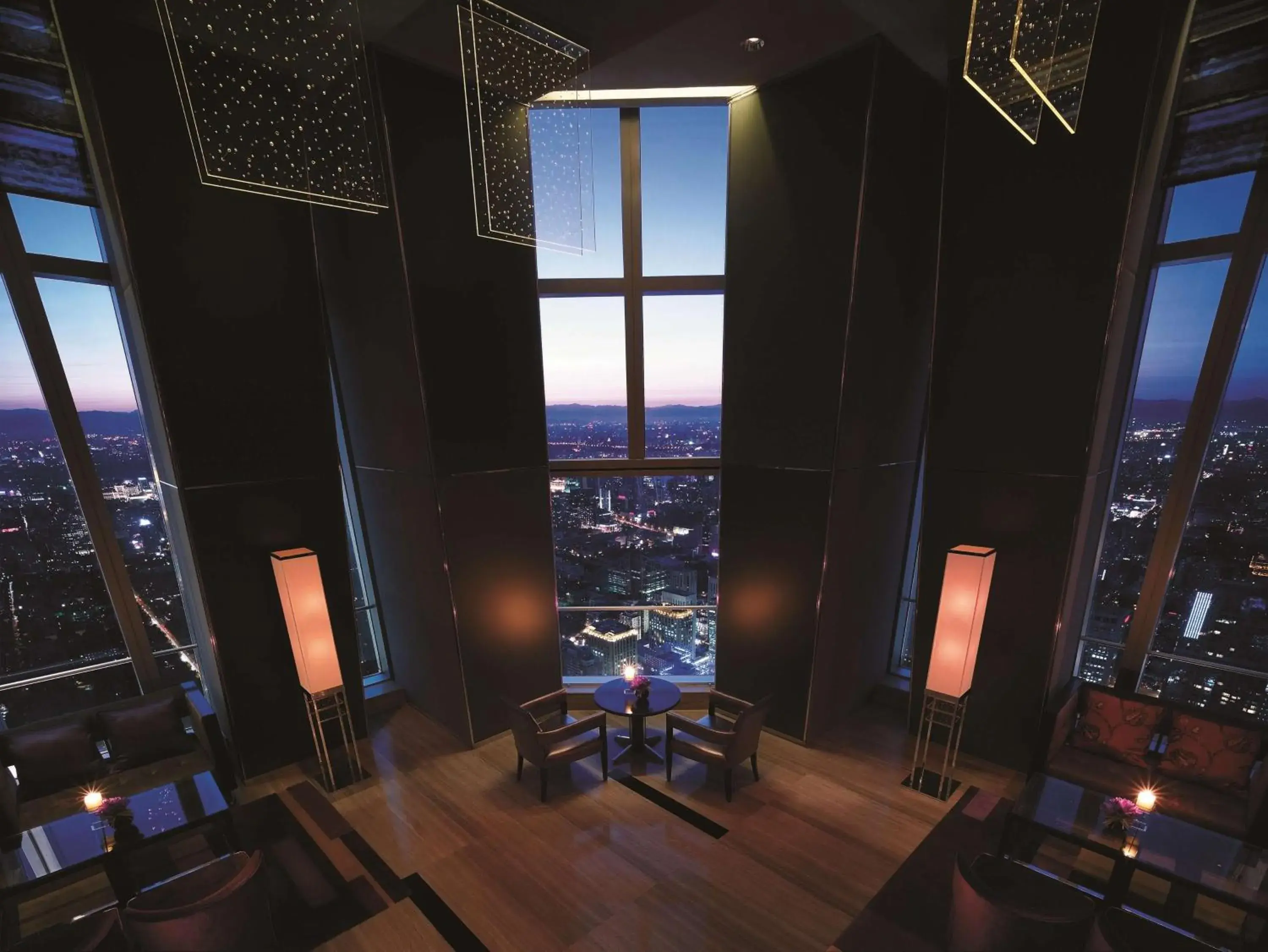 Lounge or bar in China World Summit Wing, Beijing Lounge or bar in China World Summit Wing, Beijing