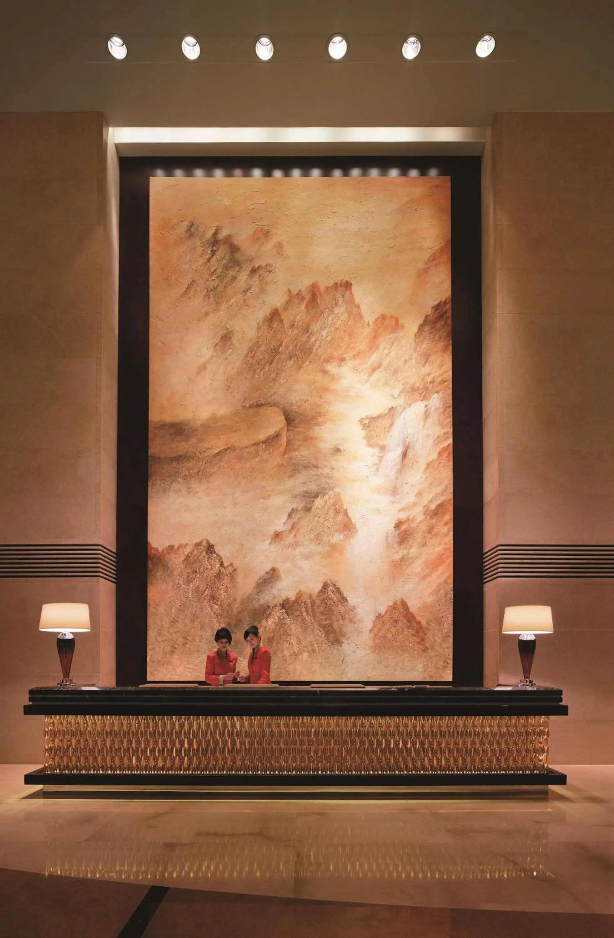 Lobby or reception in China World Summit Wing, Beijing