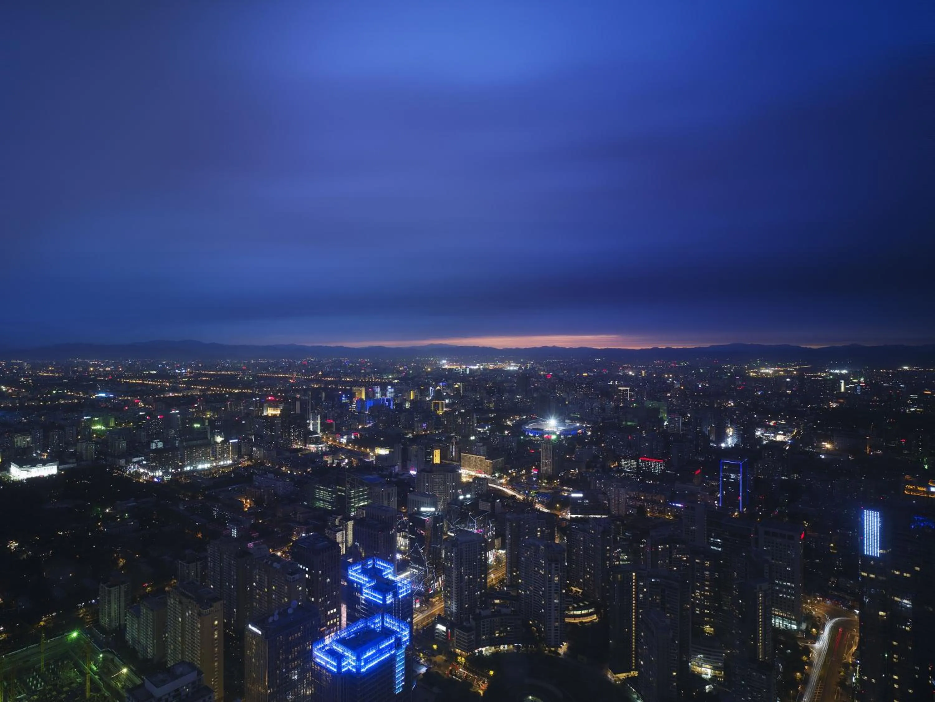 Area and facilities in China World Summit Wing, Beijing