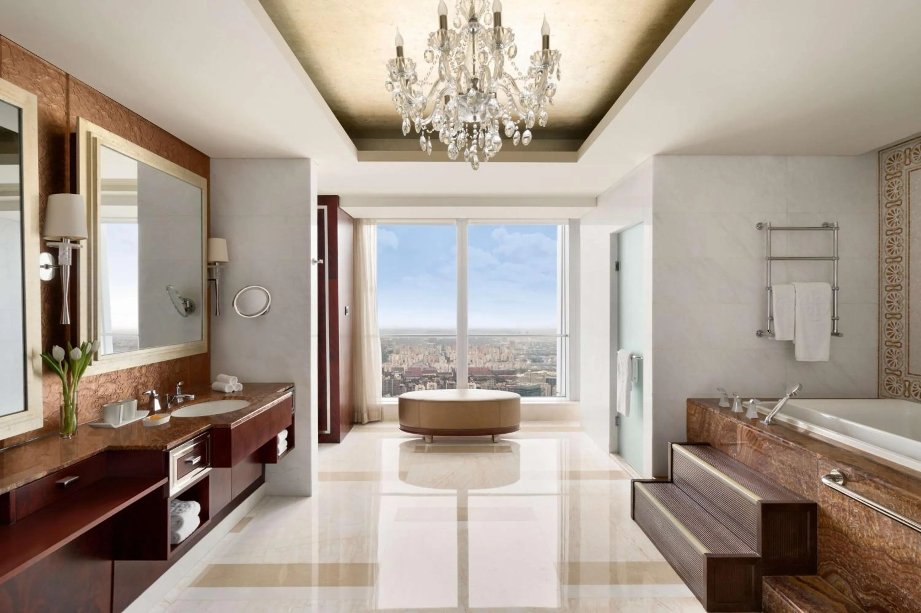 Bathroom in China World Summit Wing, Beijing