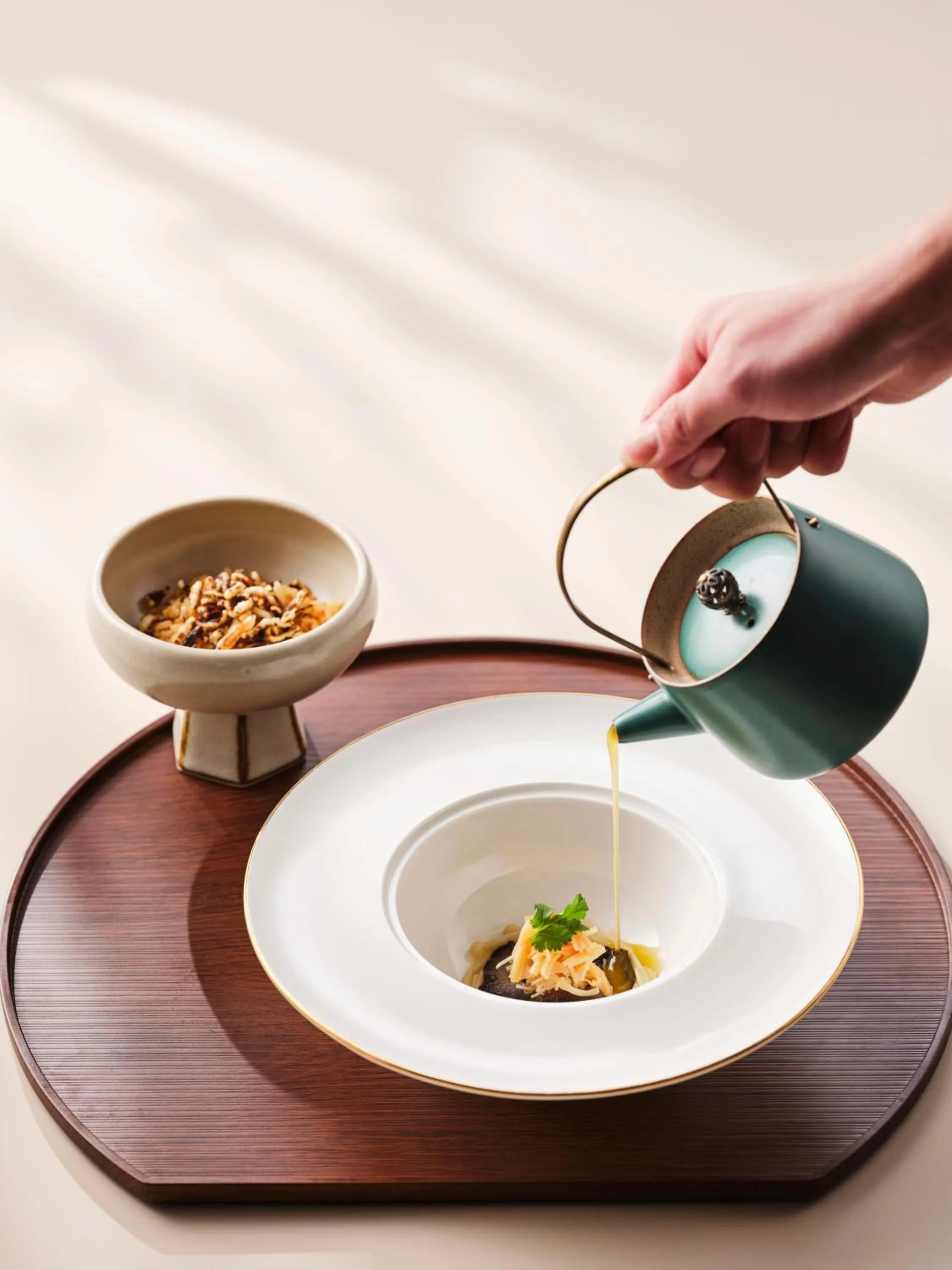 Food and drinks in China World Summit Wing, Beijing