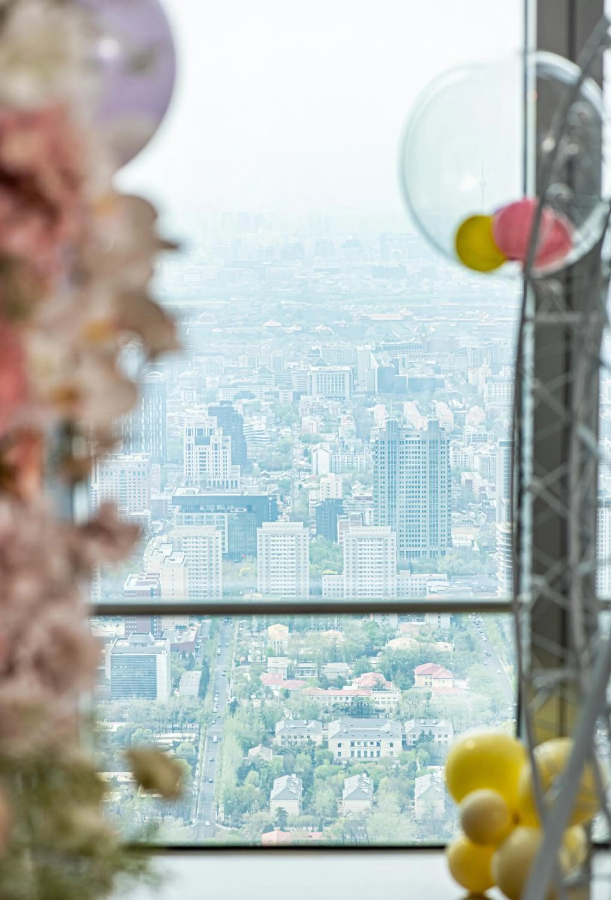 City view in China World Summit Wing, Beijing