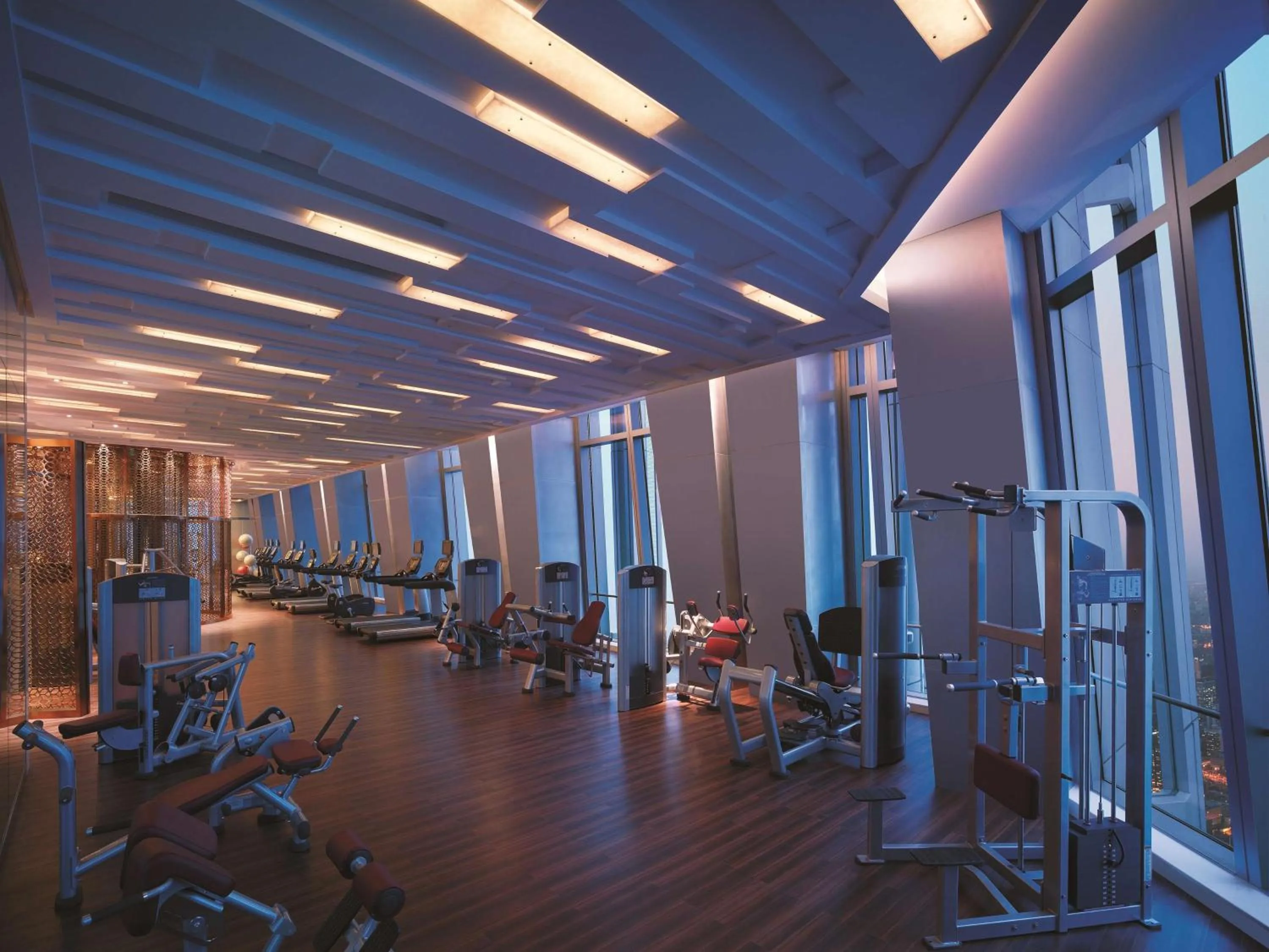 Fitness centre/facilities in China World Summit Wing, Beijing