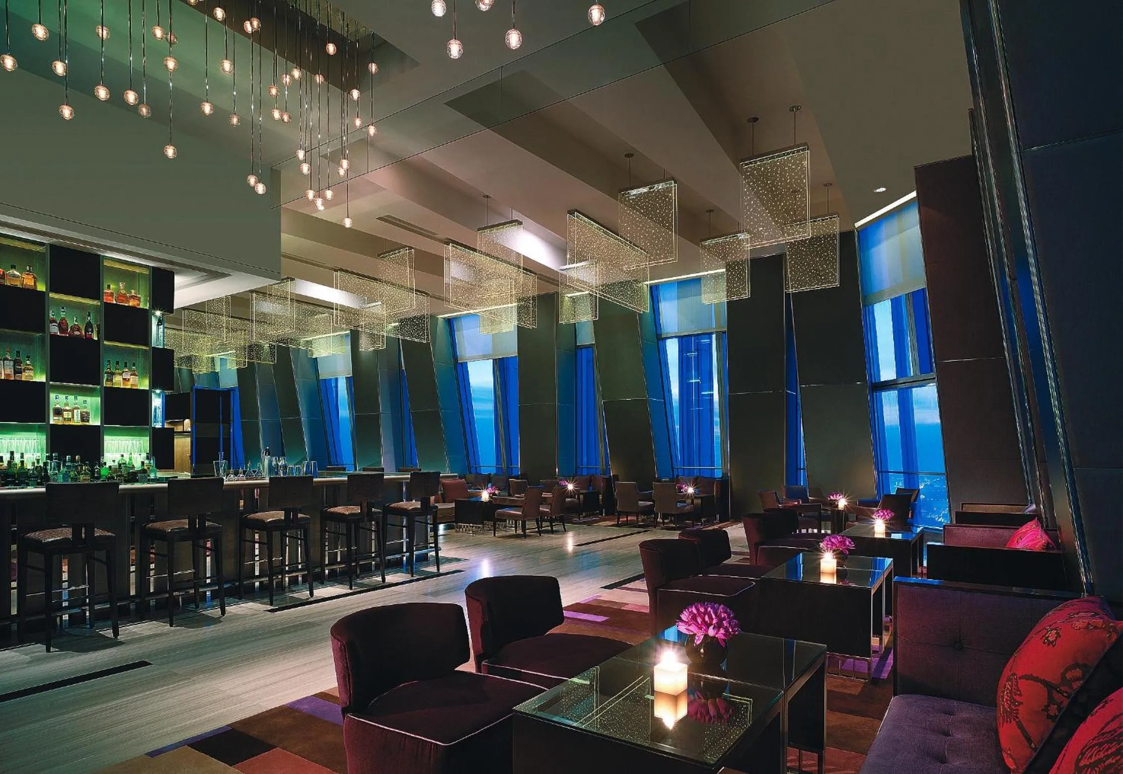 Lounge or bar in China World Summit Wing, Beijing