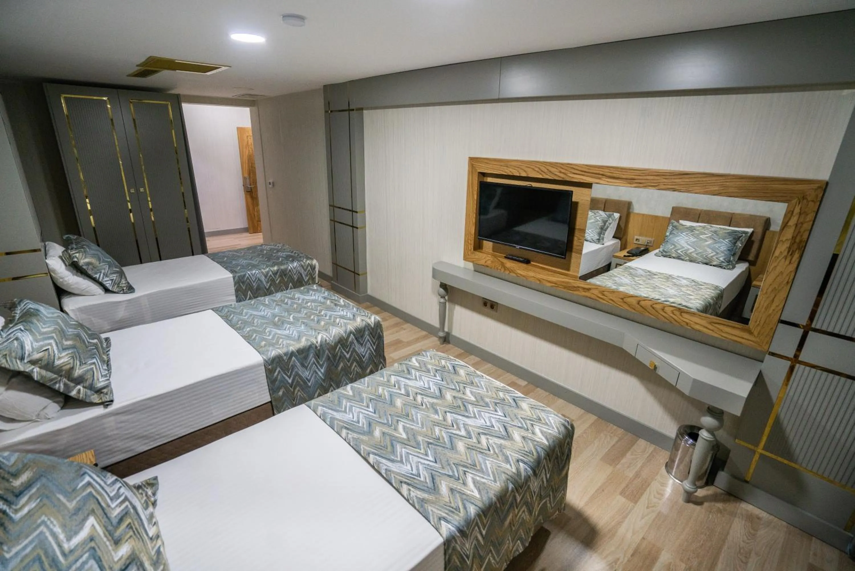 Bed in Lion City Hotel Kizilay