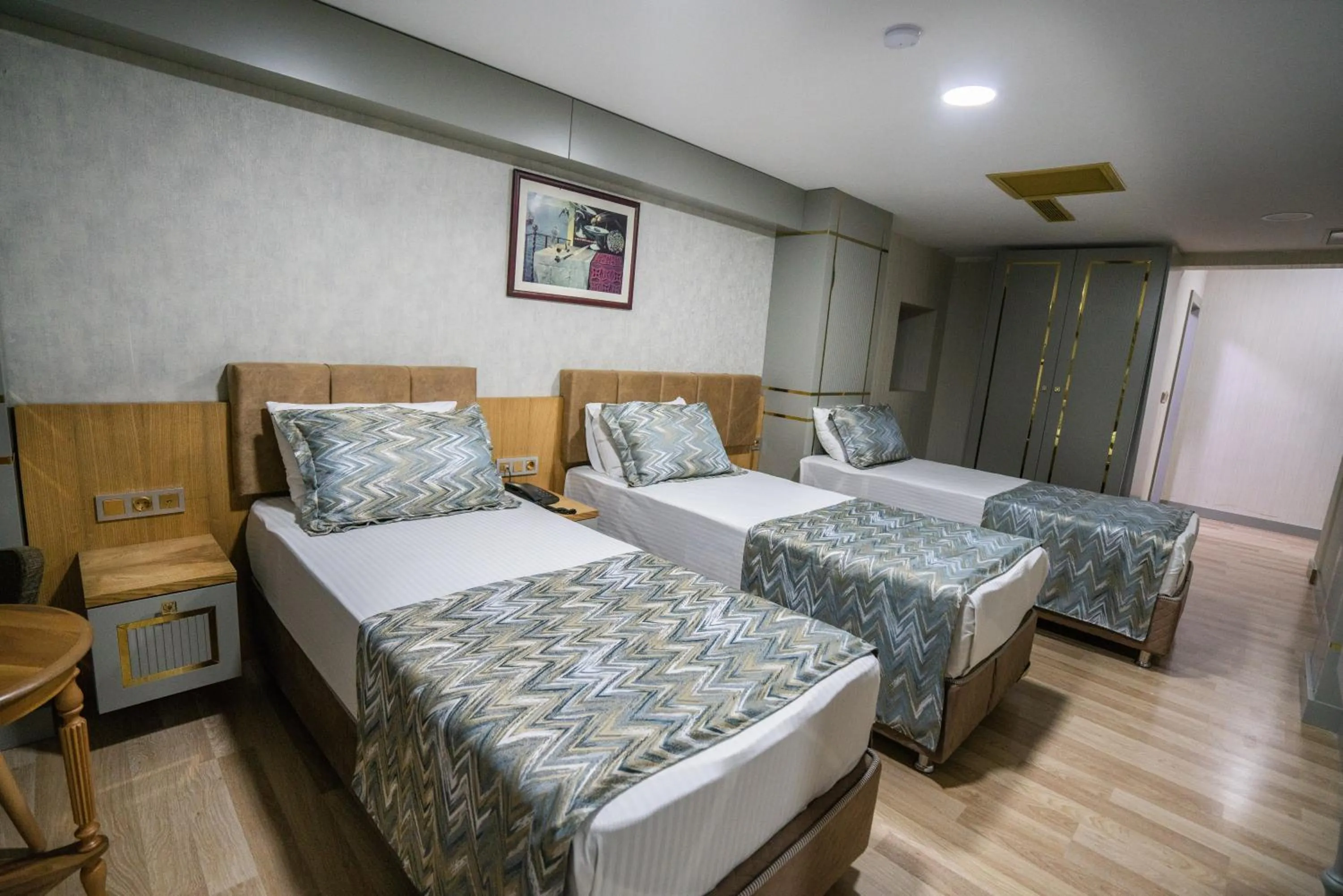 Bed in Lion City Hotel Kizilay