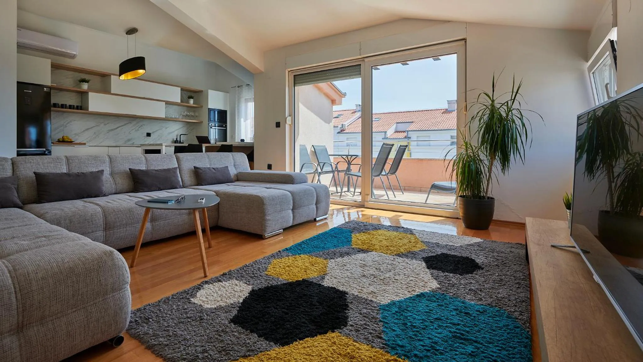 Living room in Villa M