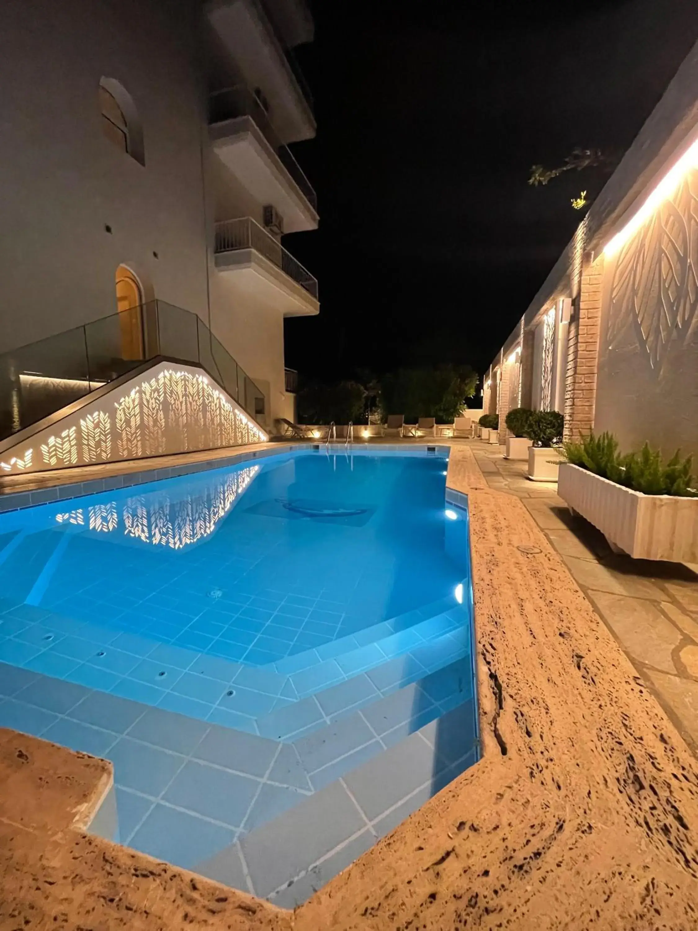 Swimming pool in Alkyonis Hotel Swimming pool in Alkyonis Hotel