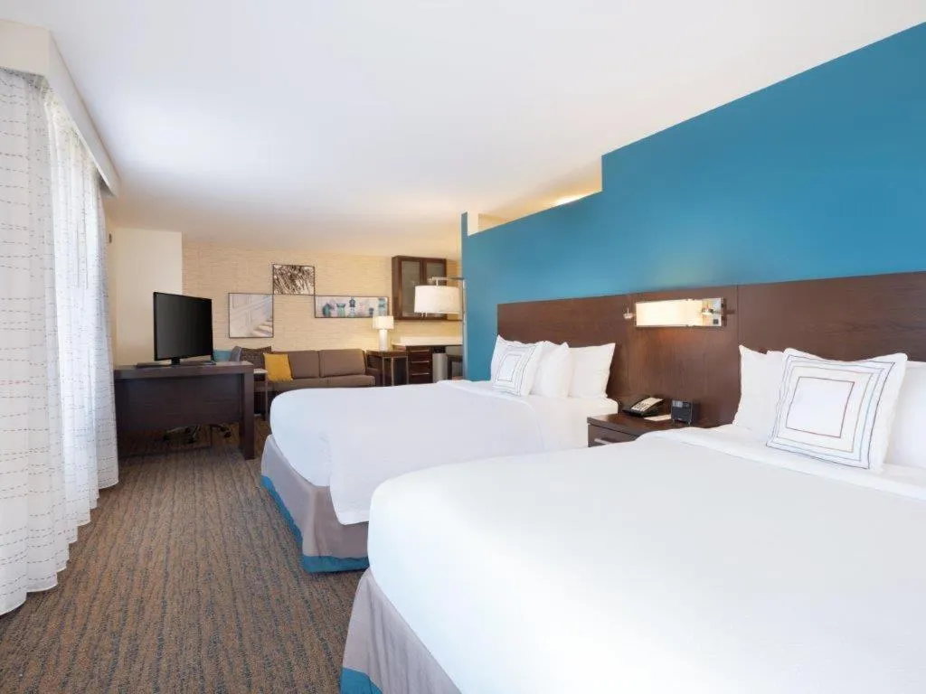 Bed in Residence Inn by Marriott Boston Bridgewater