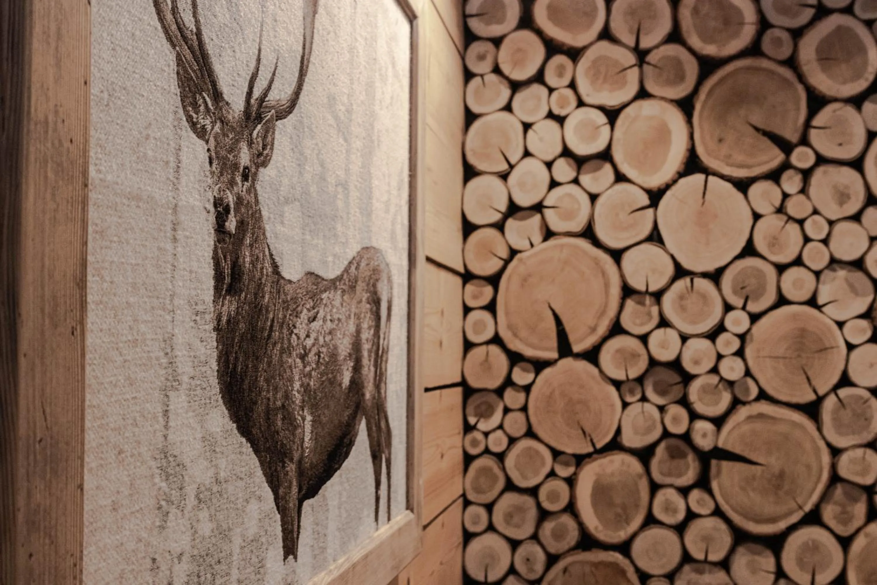 Decorative detail in Hotel L'Etable