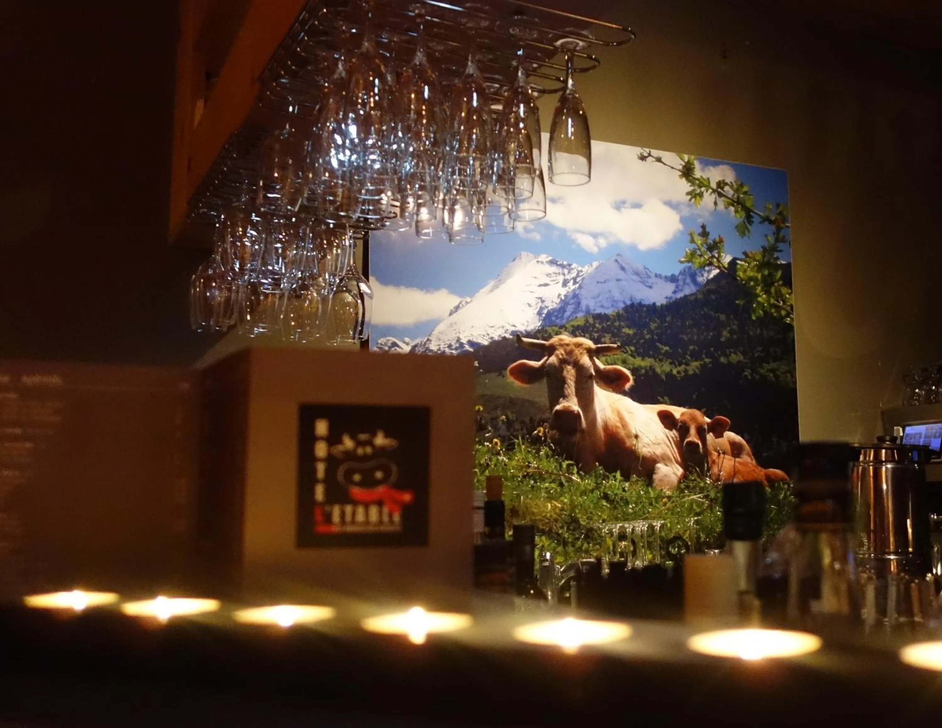 Lounge or bar in Hotel L'Etable