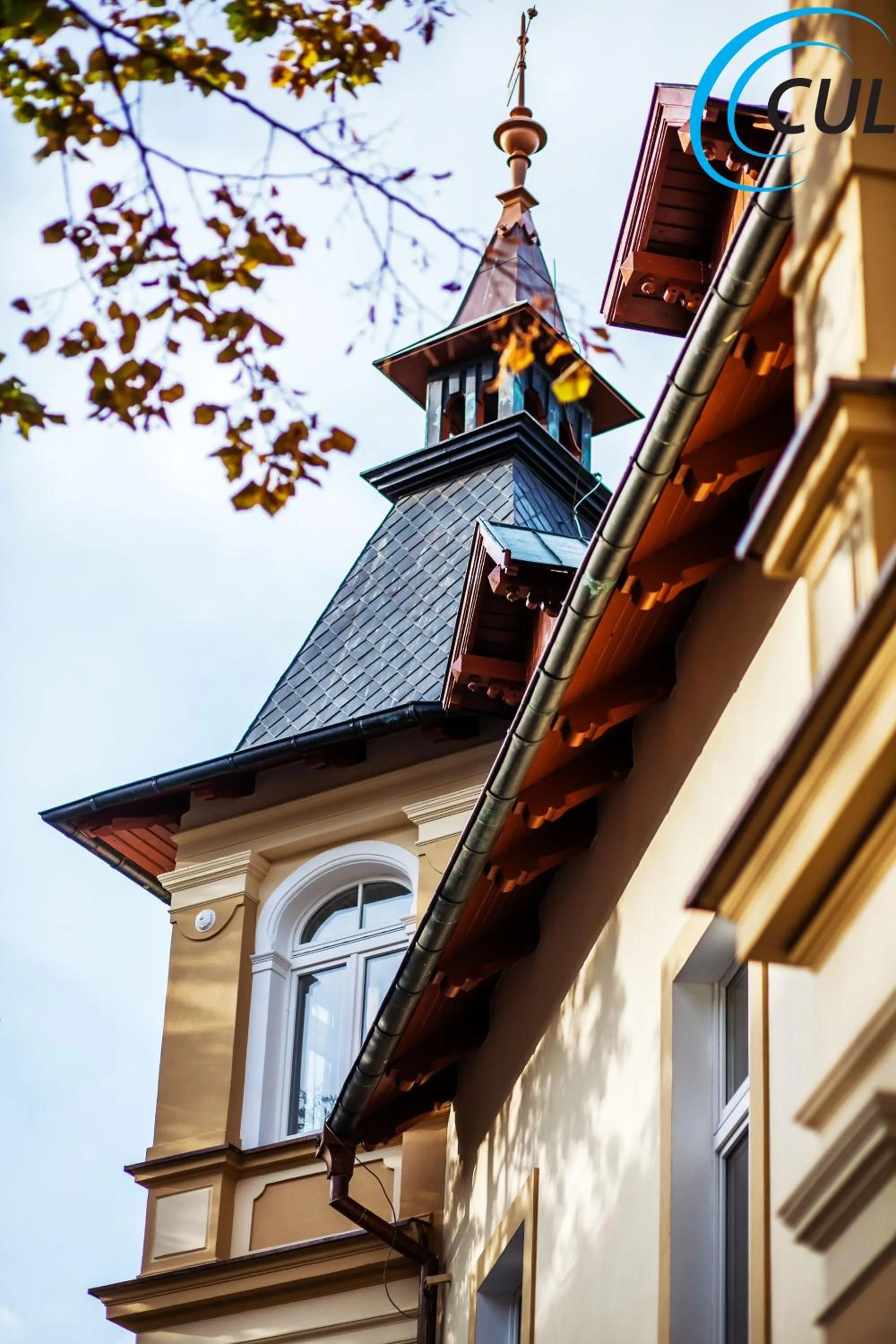 Facade/entrance in OSW Świnoujście Rybitwa