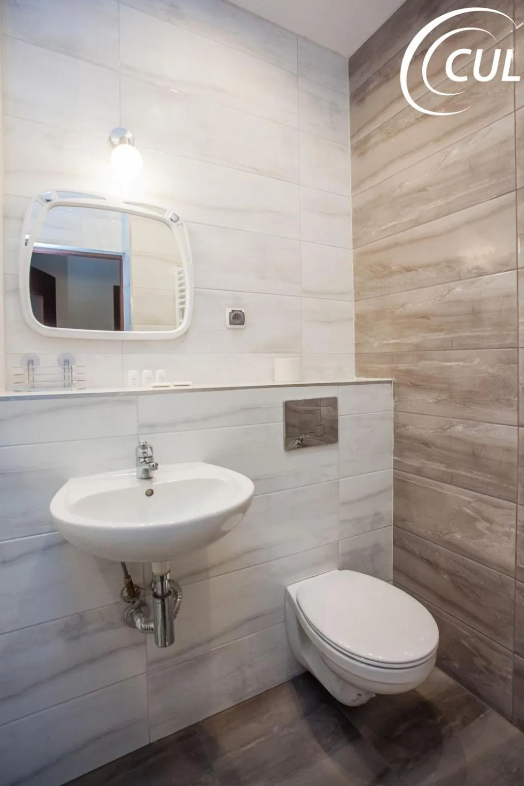 Bathroom in OSW Świnoujście Rybitwa