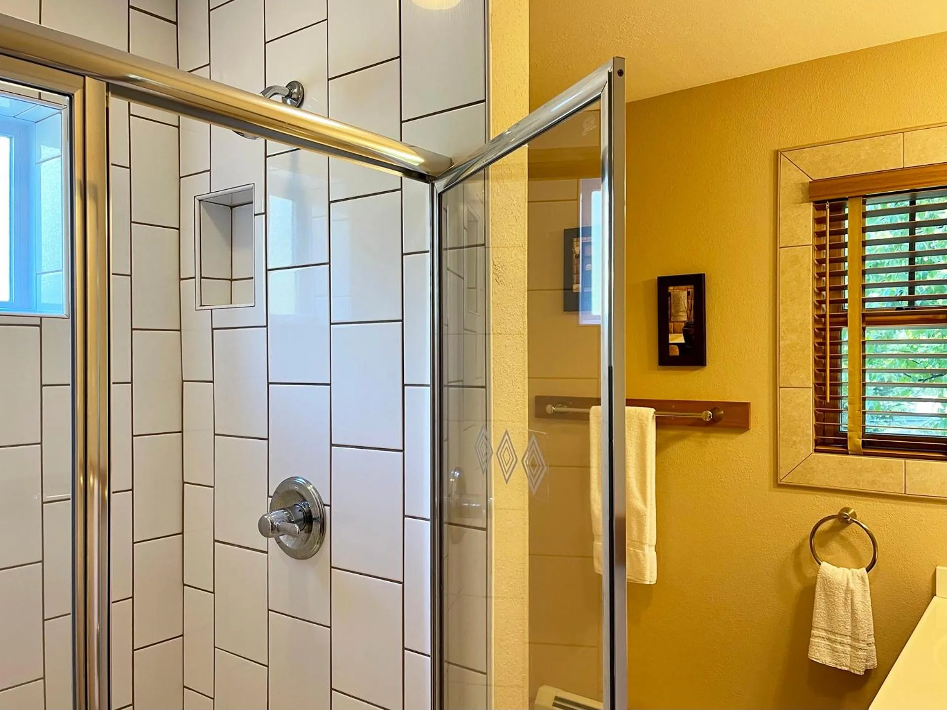 Shower in Marble Mountain Chalet