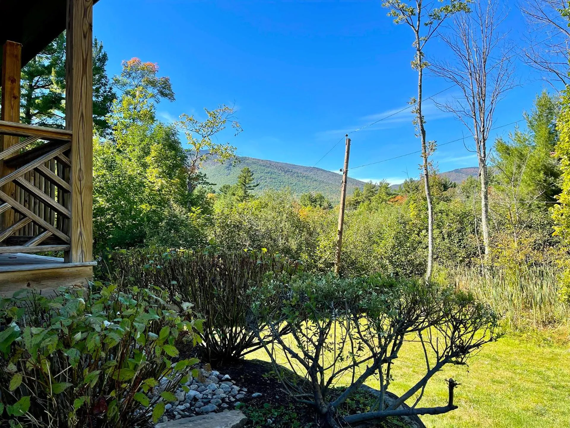 Mountain view in Marble Mountain Chalet