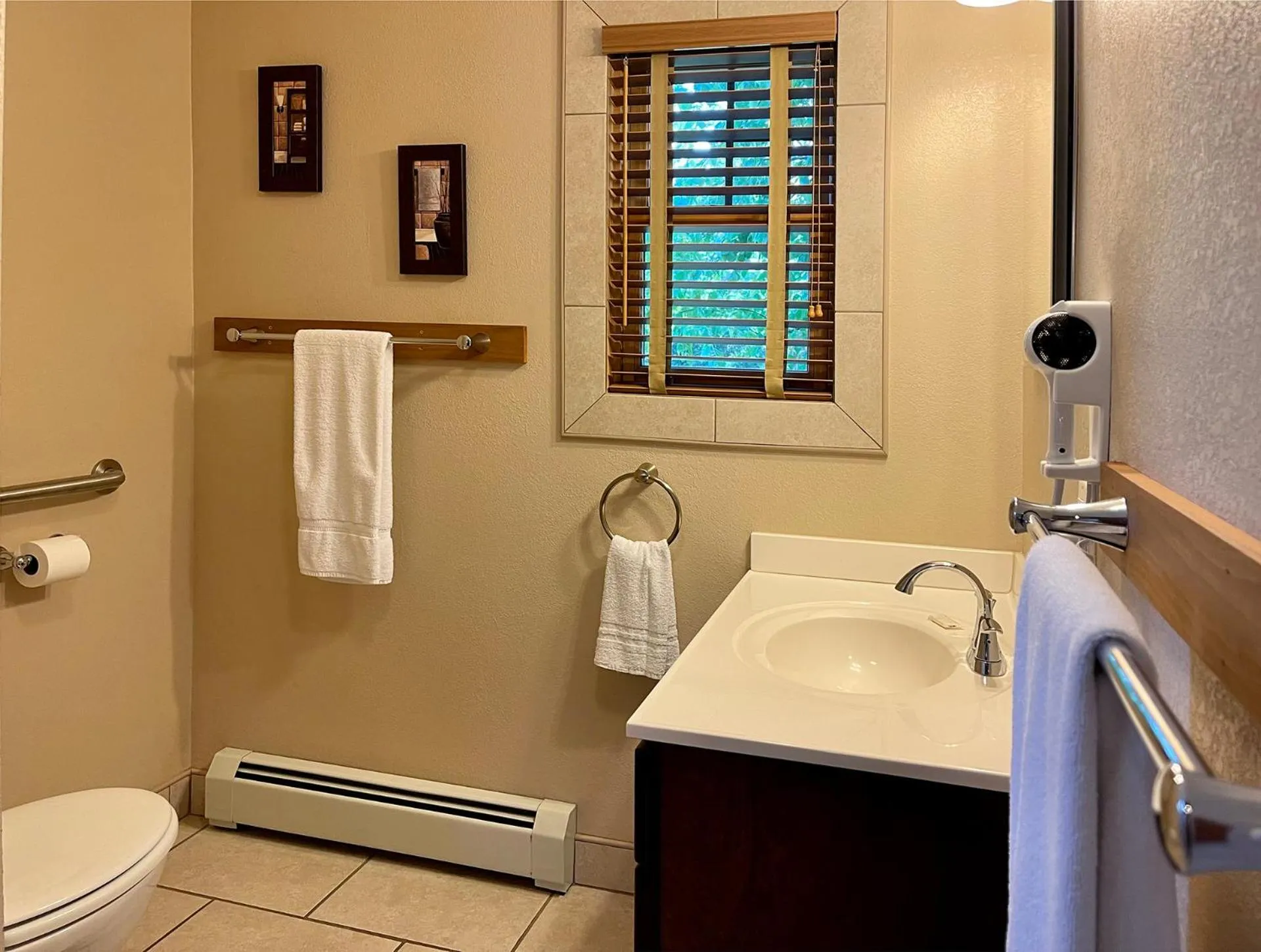 Bathroom in Marble Mountain Chalet