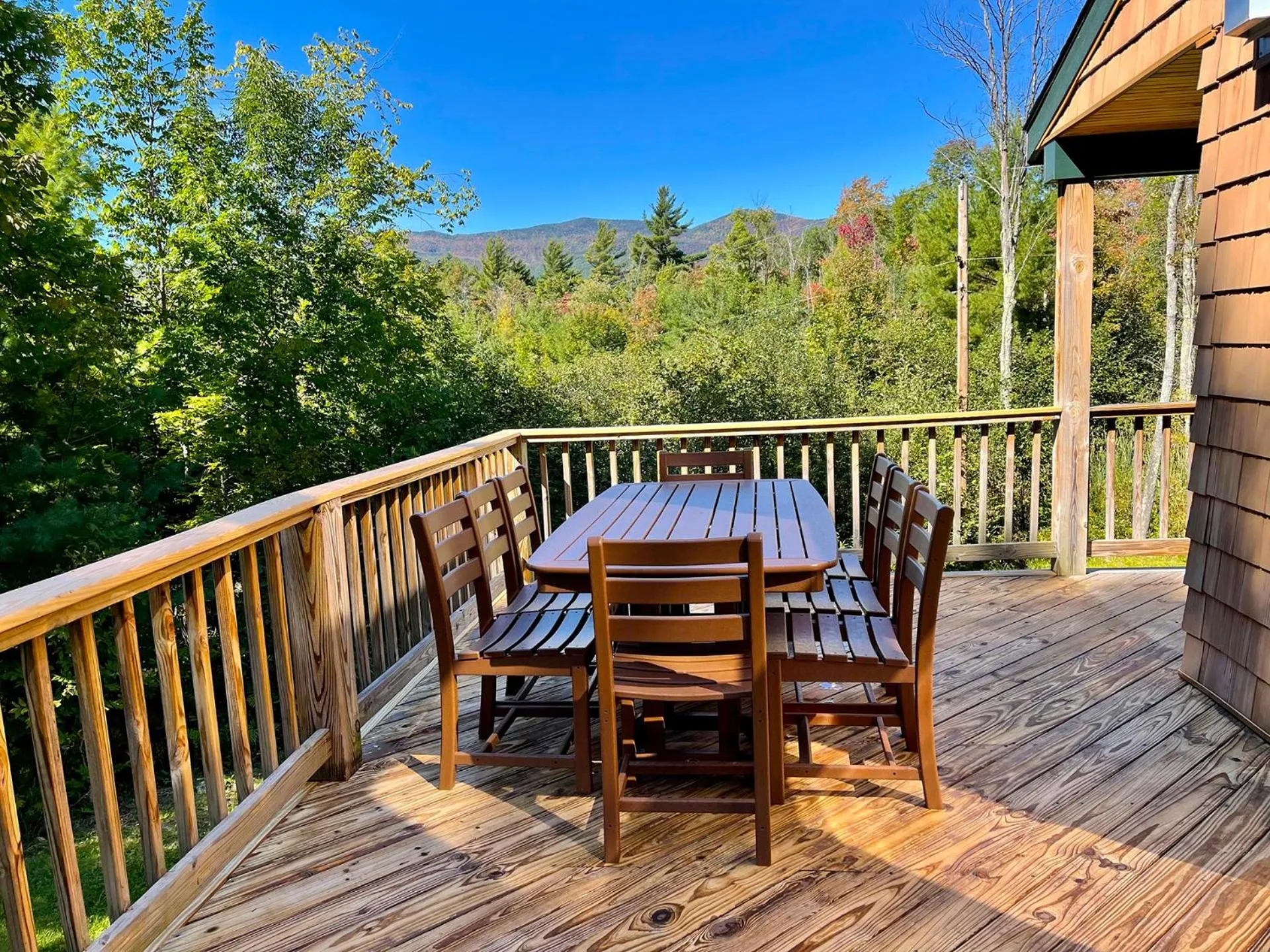 Mountain view in Marble Mountain Chalet