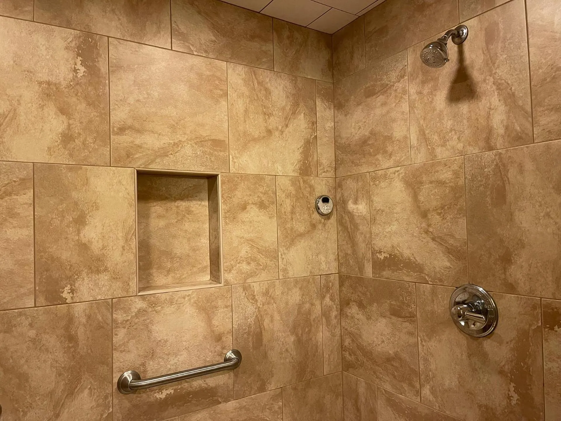 Steam room in Marble Mountain Chalet