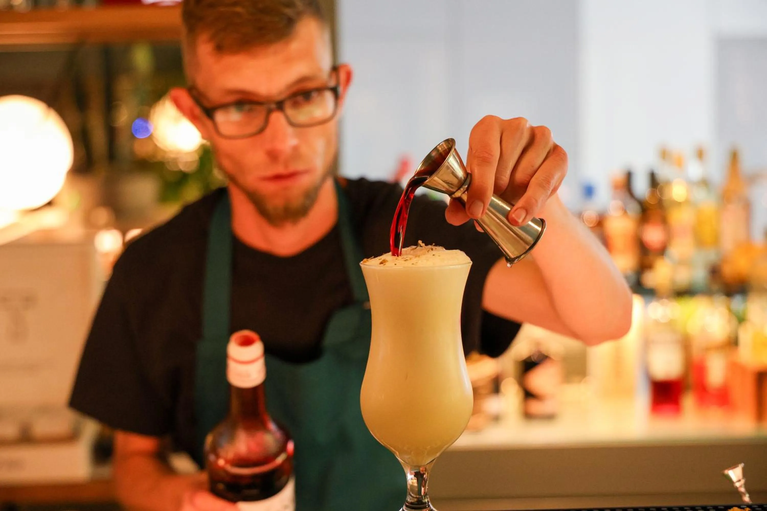 Lounge or bar in Hotel Gat Point Charlie