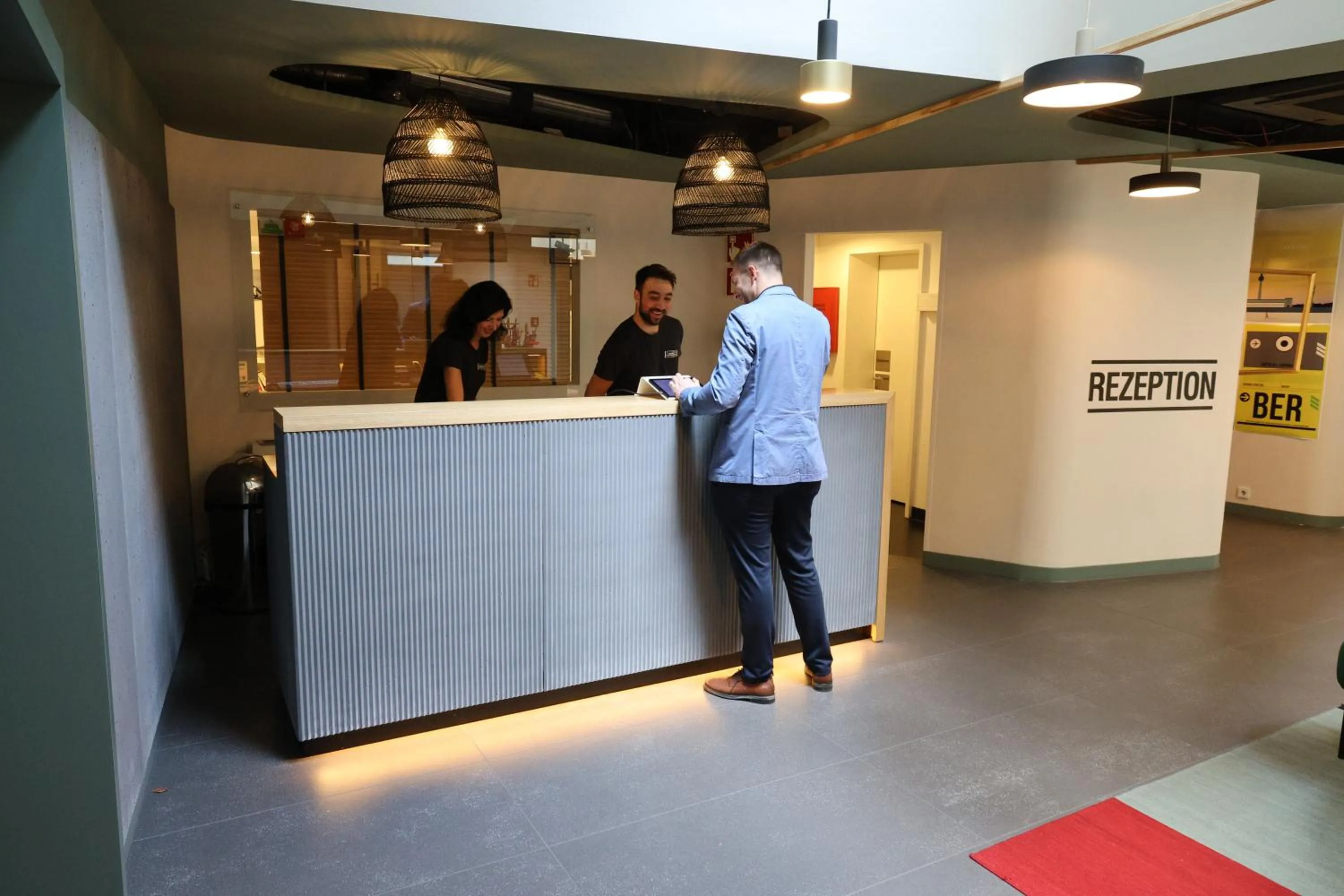 Lobby or reception in Hotel Gat Point Charlie