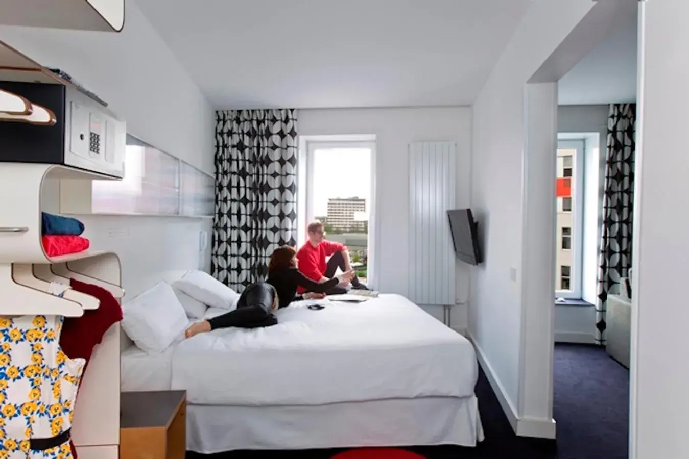 Bed in Hotel Gat Point Charlie Bed in Hotel Gat Point Charlie