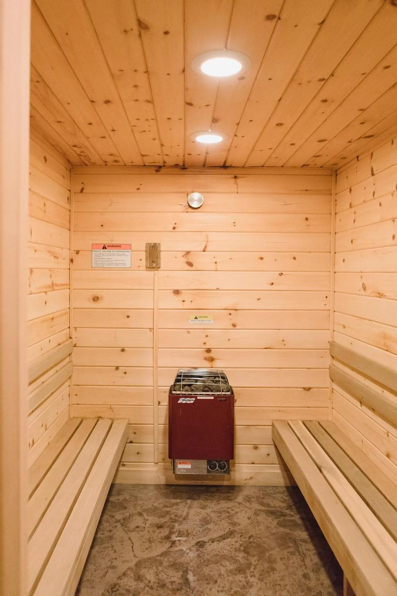 Sauna in Whiteface Mountain Chalet