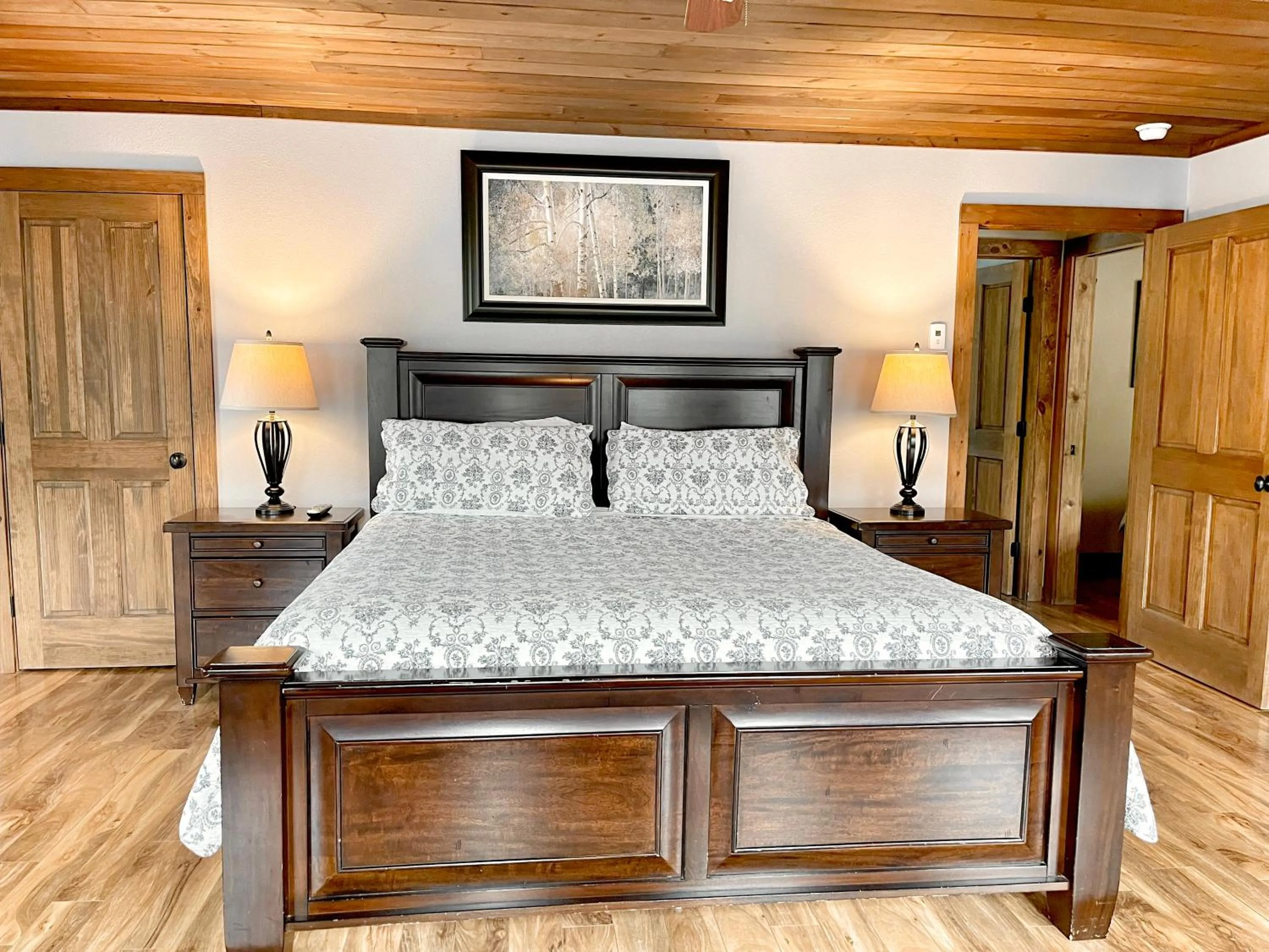 Bedroom, Bed in Whiteface Mountain Chalet