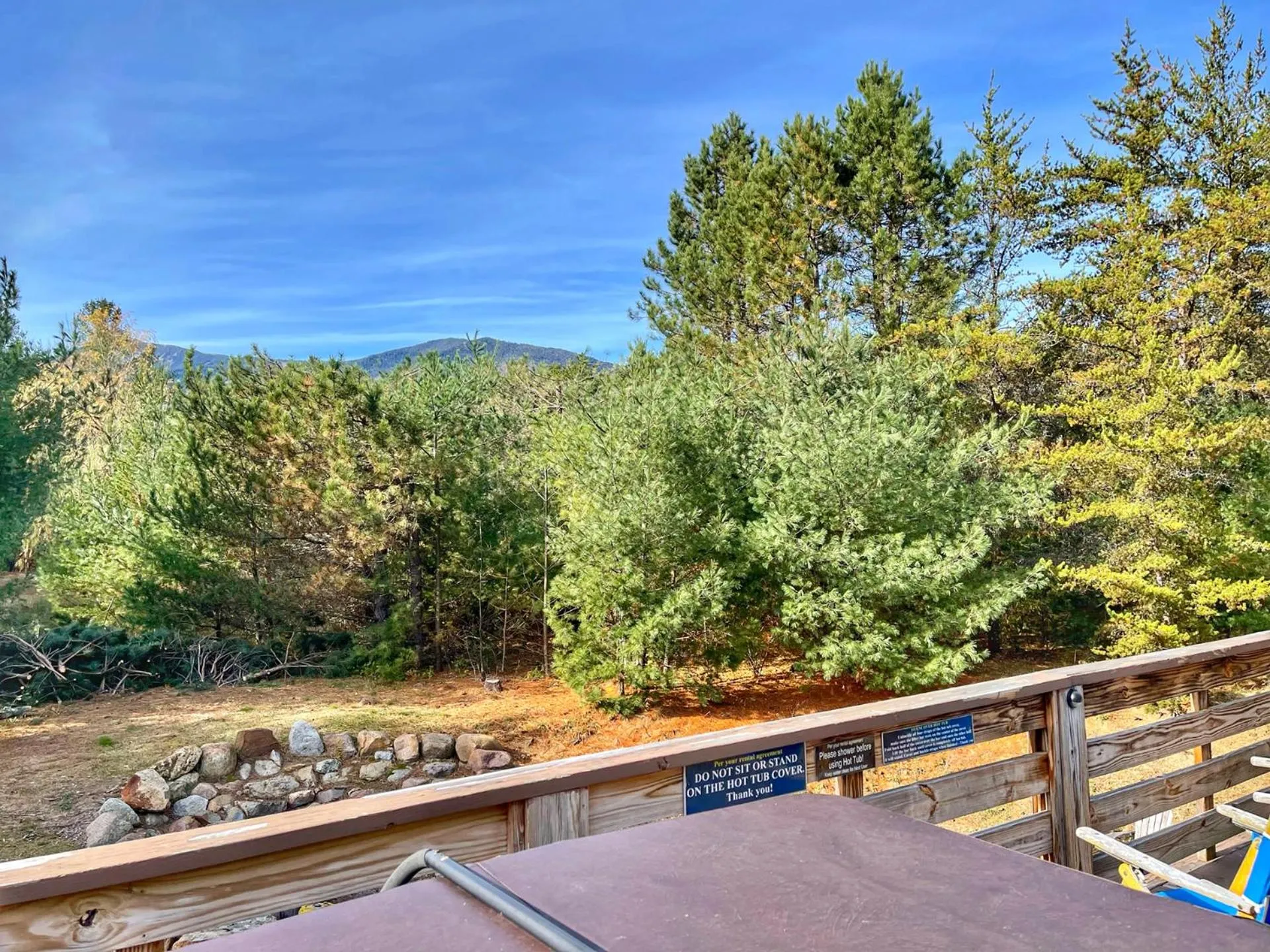 Garden in Whiteface Mountain Chalet