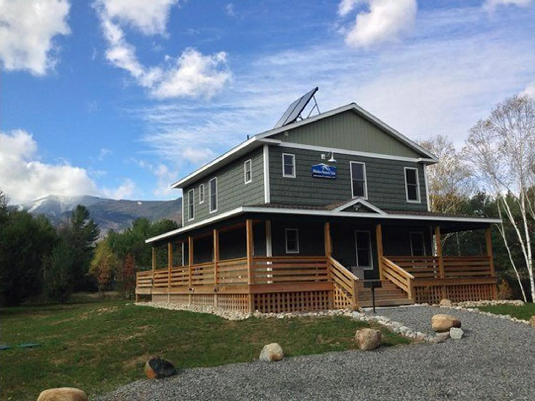 Facade/entrance in Whiteface Mountain Chalet
