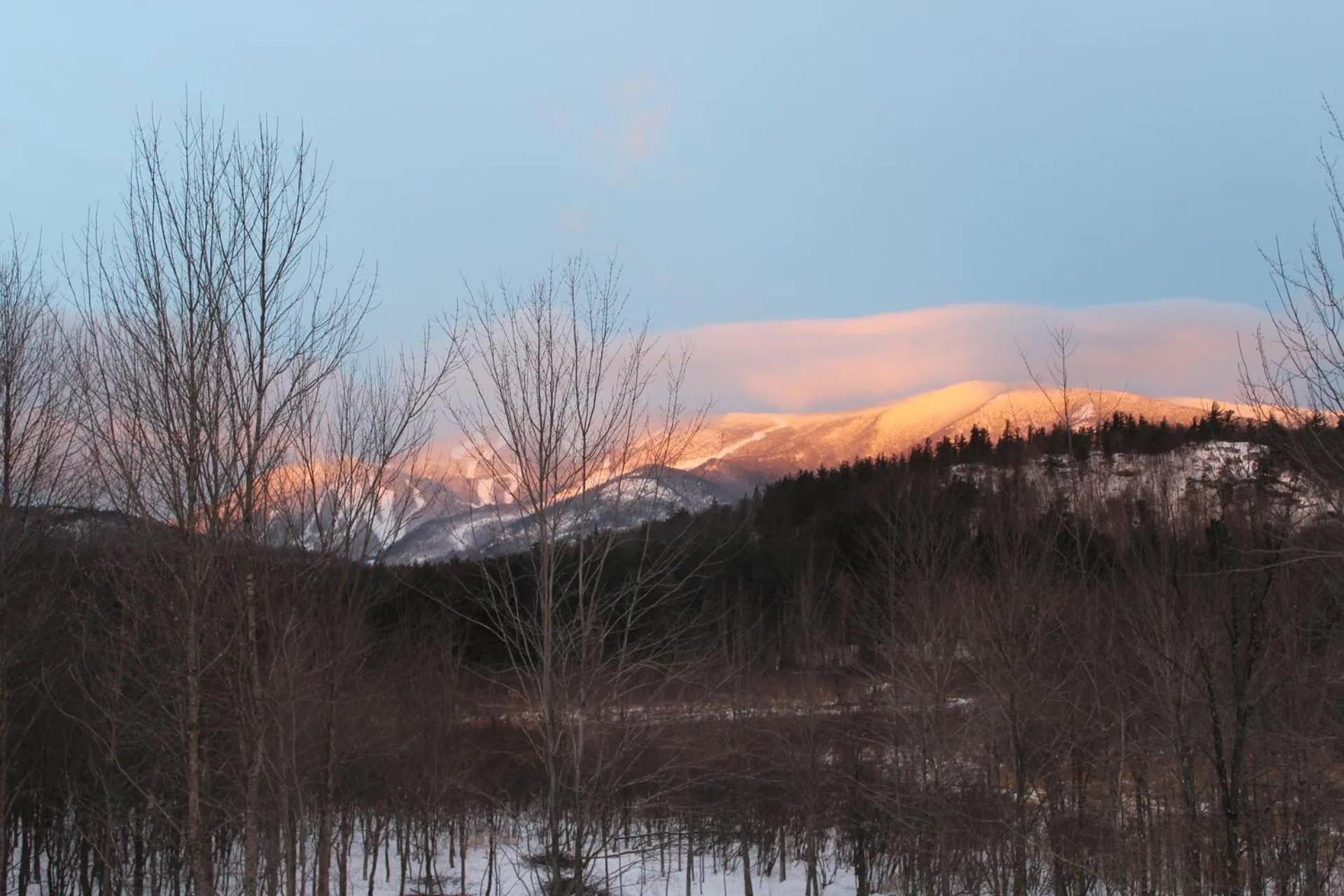 Spring in Esther Mountain Chalet