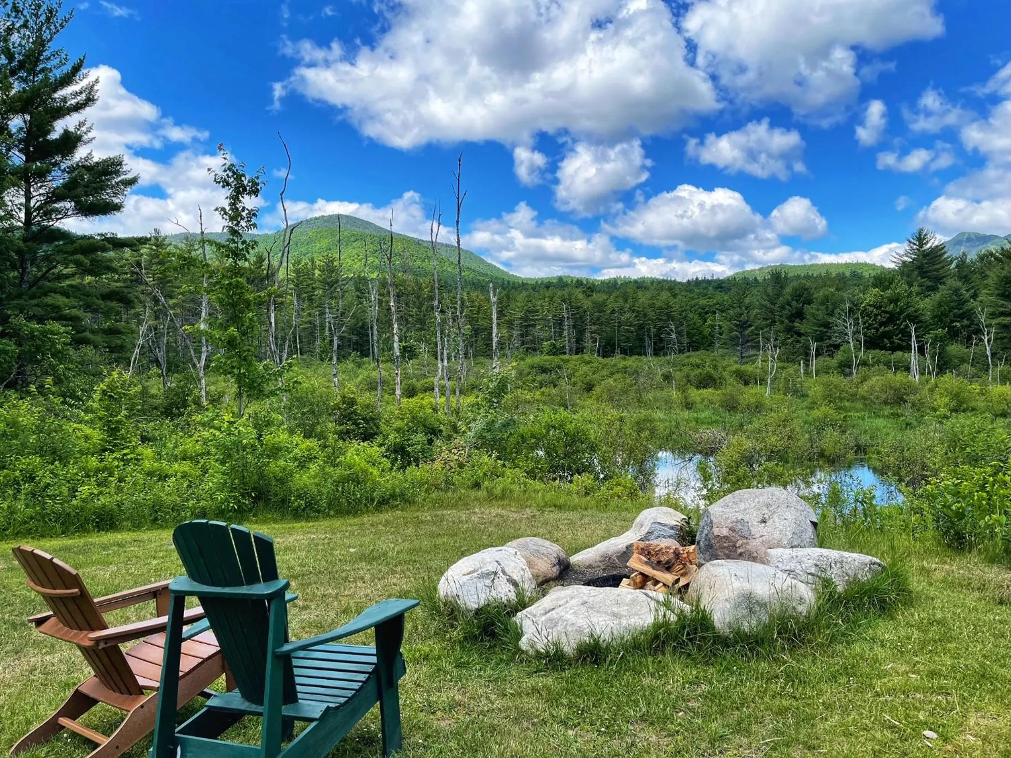 View (from property/room) in Esther Mountain Chalet