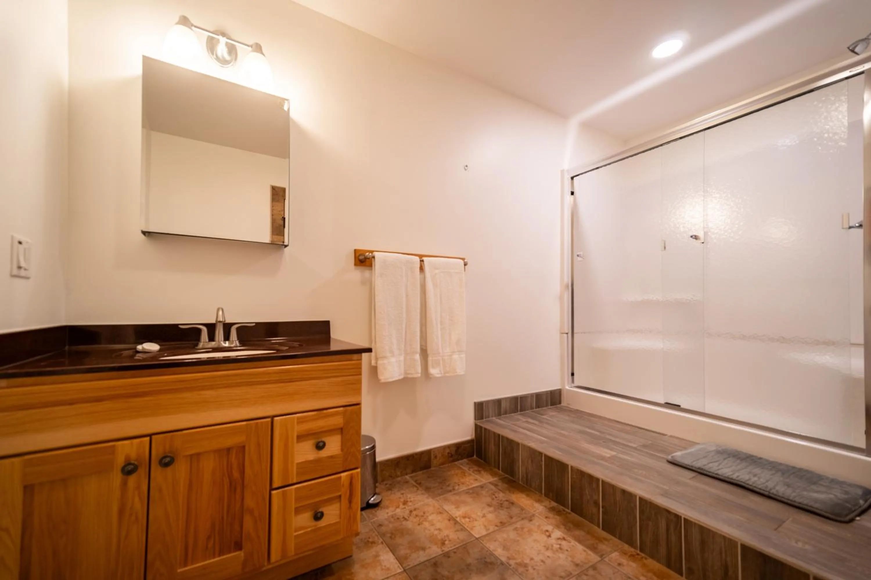 Shower in Lookout Mountain Chalet
